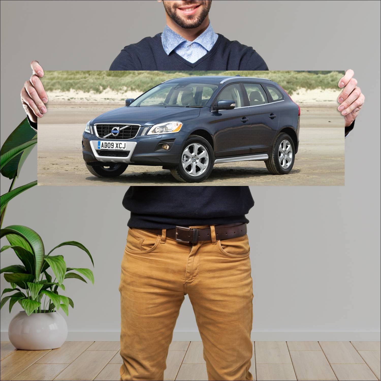 Cuadro grande 30x80cm 2008 volvo xc60 uk auto 254 Volvo