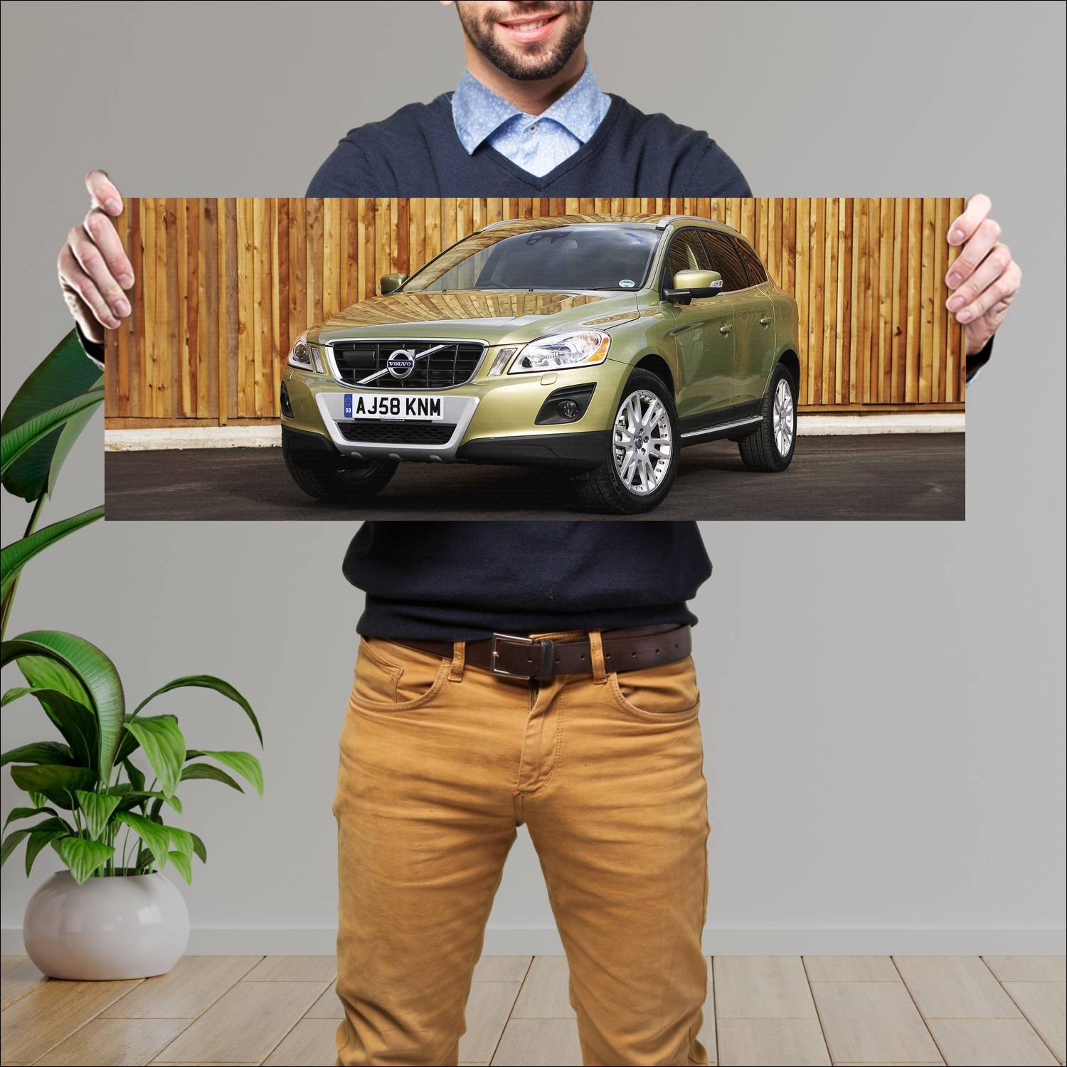 Cuadro grande 30x80cm 2008 volvo xc60 uk auto 256 Volvo