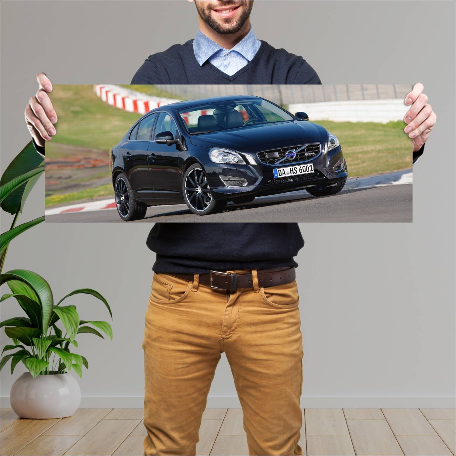 Cuadro grande 30x80cm 2010 volvo s60 by heico spor 317 Volvo