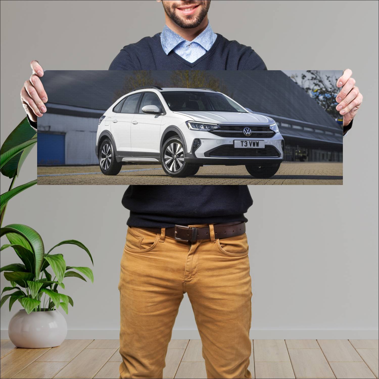 Cuadro grande 30x80cm 2022 volkswagen taigo uk 108 14 Volkswagen