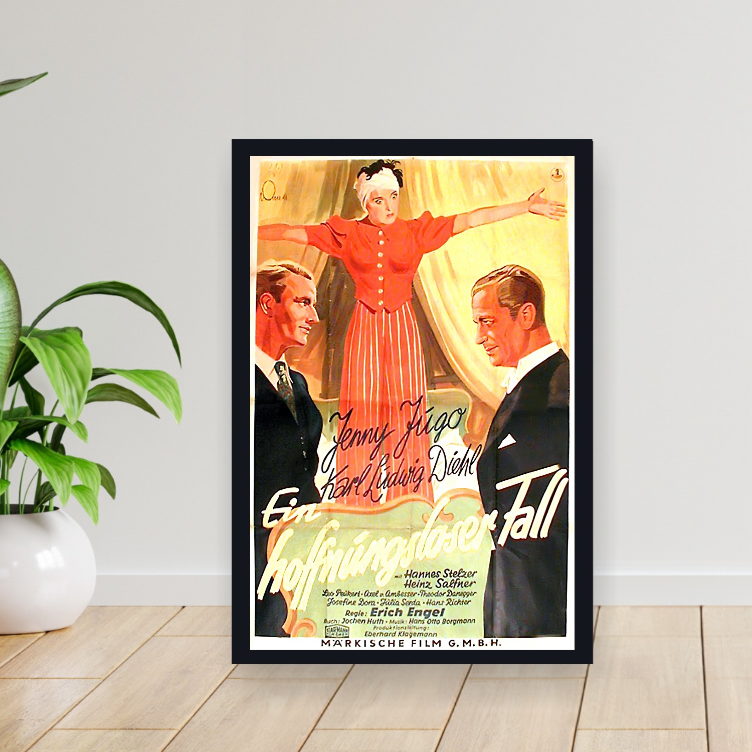 Cuadro 30x40cm Pelicula - A Hopeless Case (1939)