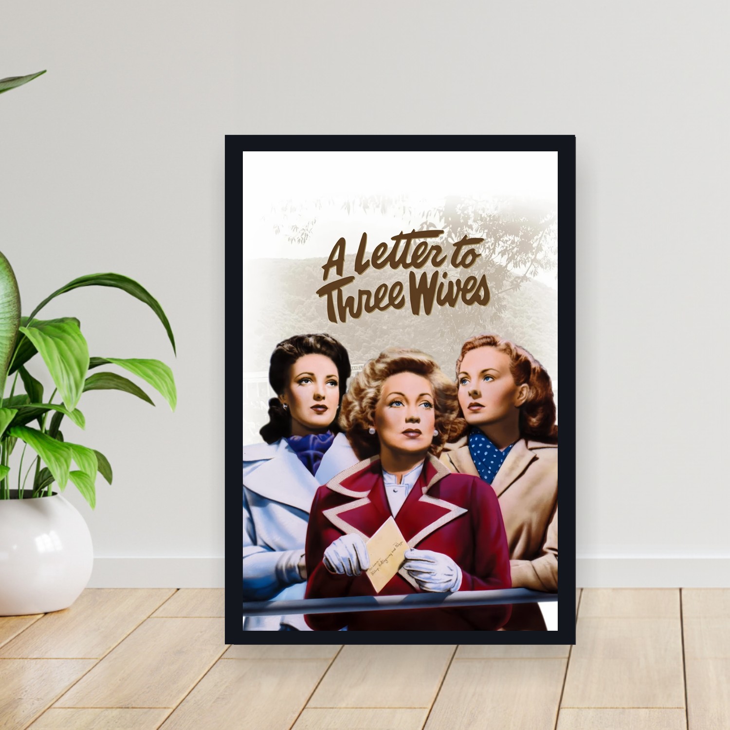 Cuadro 30x40cm Pelicula - A Letter to Three Wives (1949)