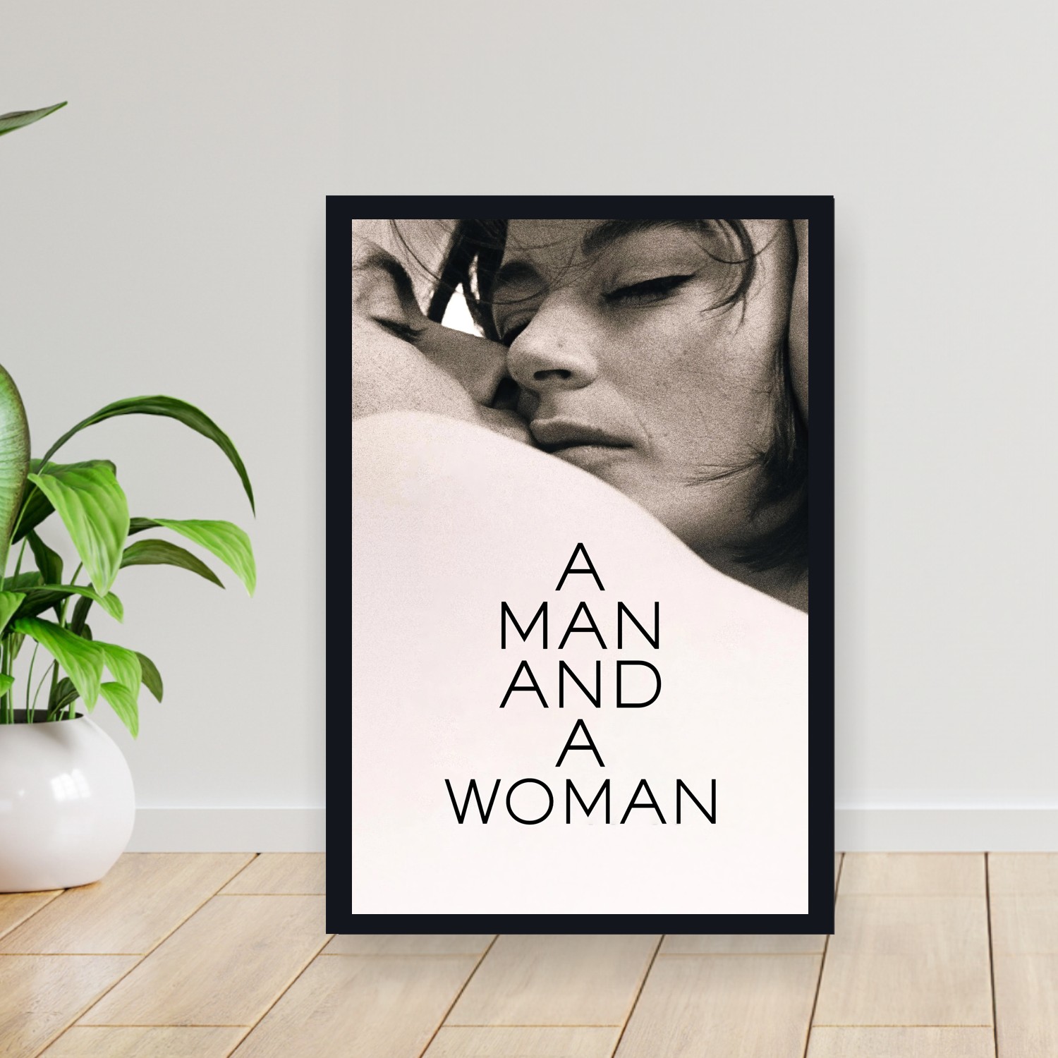 Cuadro 30x40cm Pelicula - A Man and a Woman (1966)