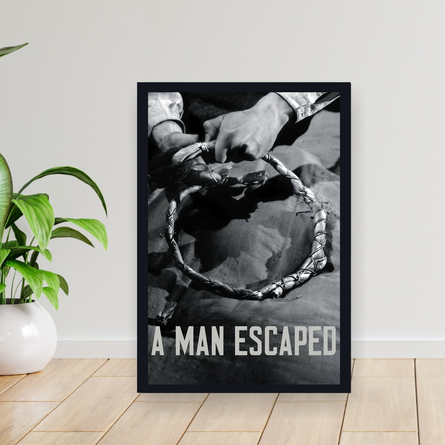 Cuadro 30x40cm Pelicula - A Man Escaped (1956)