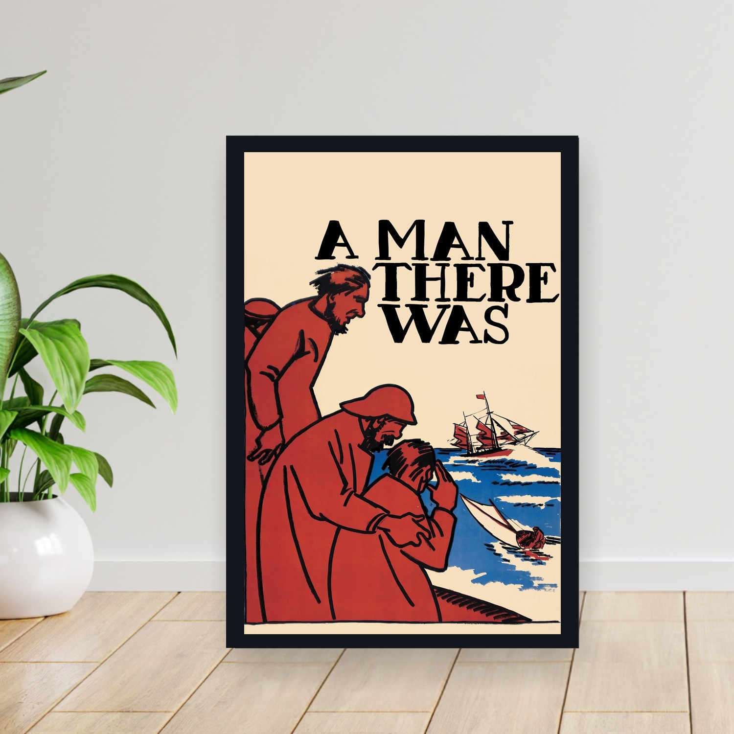 Cuadro 30x40cm Pelicula - A Man There Was (1917)