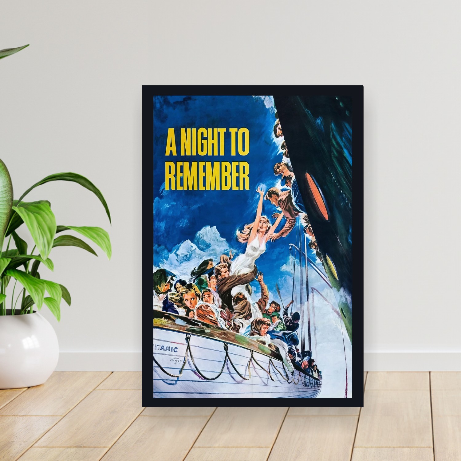 Cuadro 30x40cm Pelicula - A Night to Remember (1958)