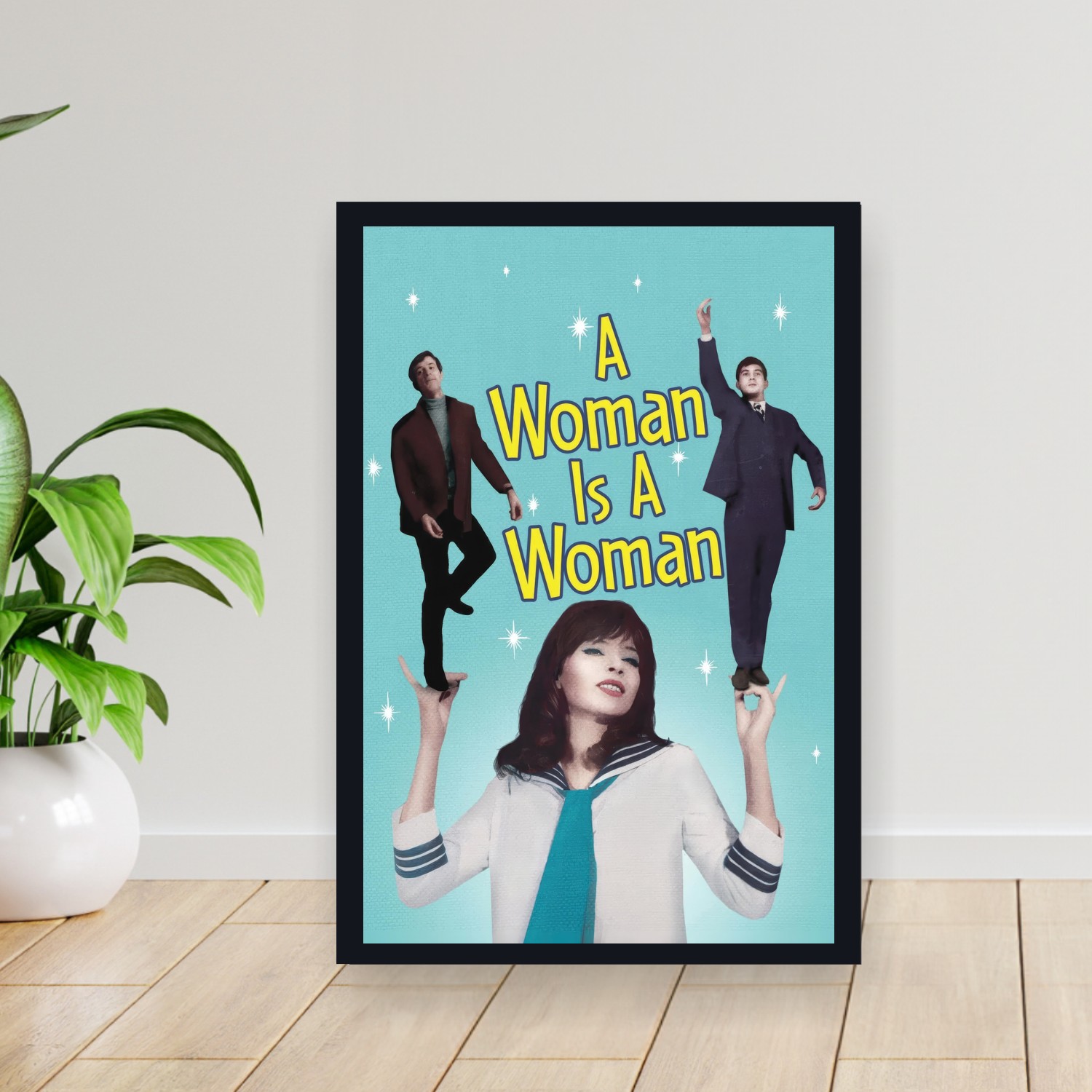 Cuadro 30x40cm Pelicula - A Woman Is a Woman (1961)