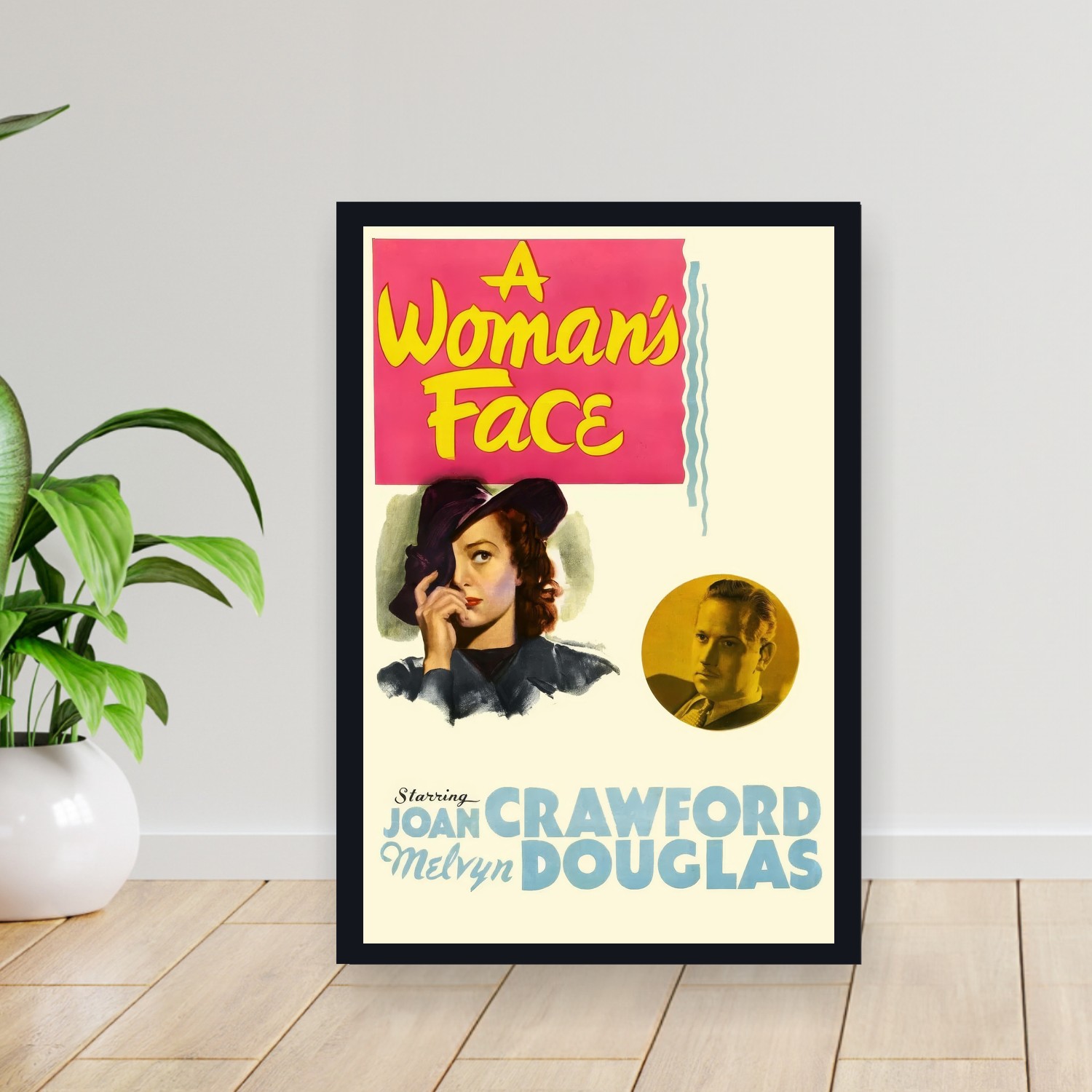 Cuadro 30x40cm Pelicula - A Woman_s Face (1941)