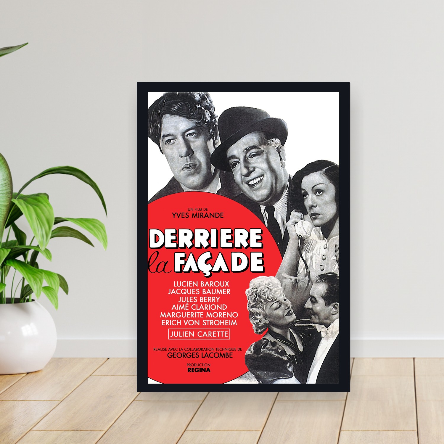 Cuadro 30x40cm Pelicula - Behind the Facade (1939)