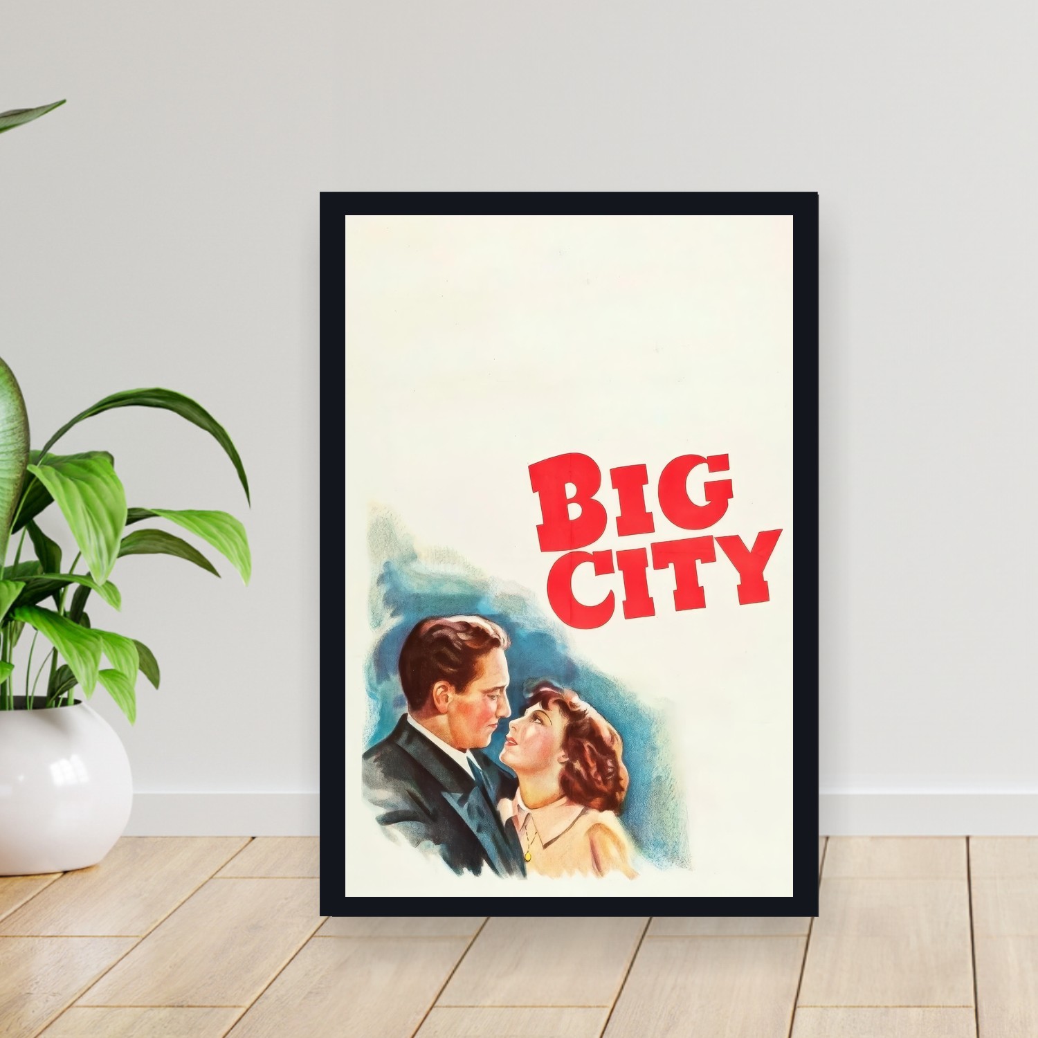 Cuadro 30x40cm Pelicula - Big City (1937)