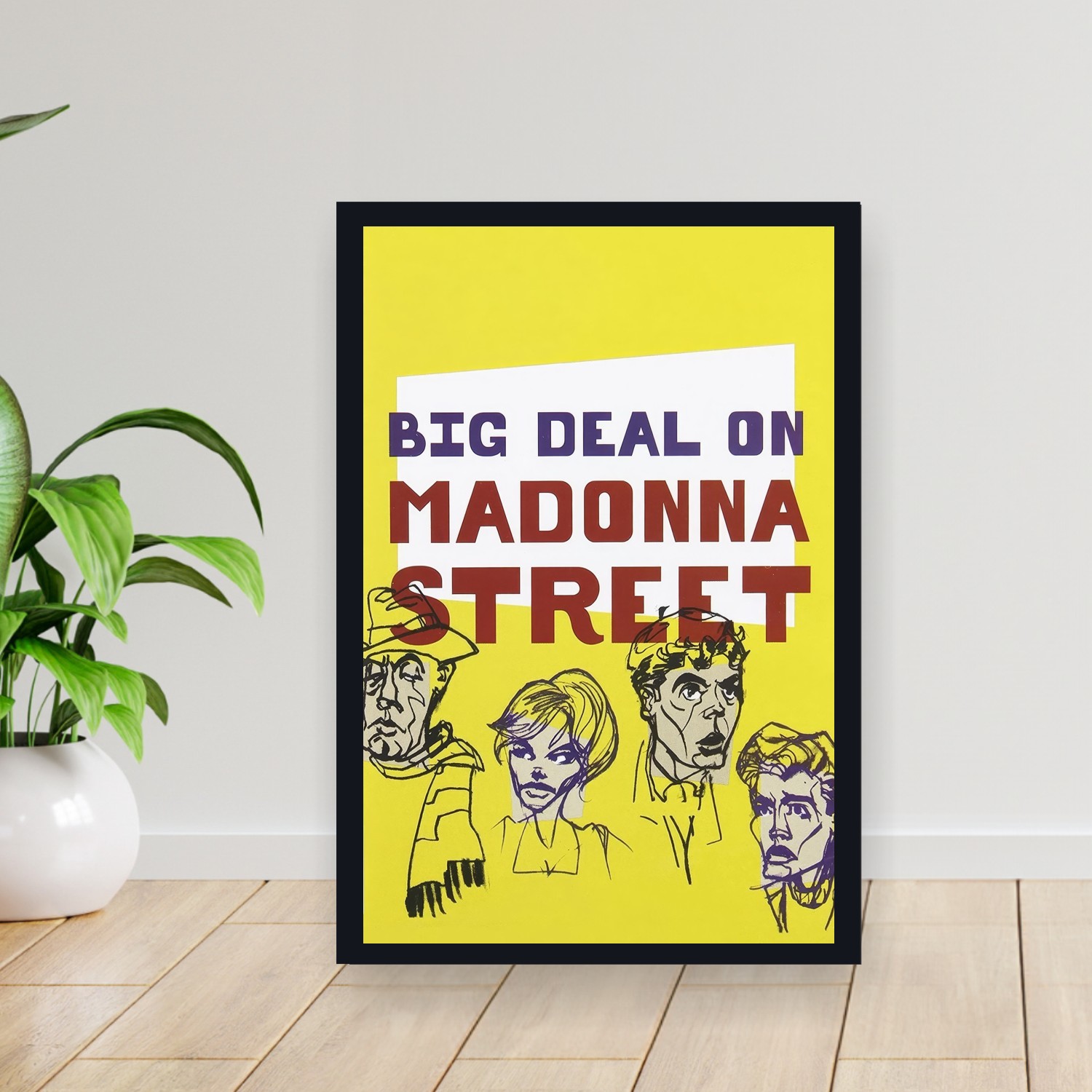 Cuadro 30x40cm Pelicula - Big Deal on Madonna Street (1958)
