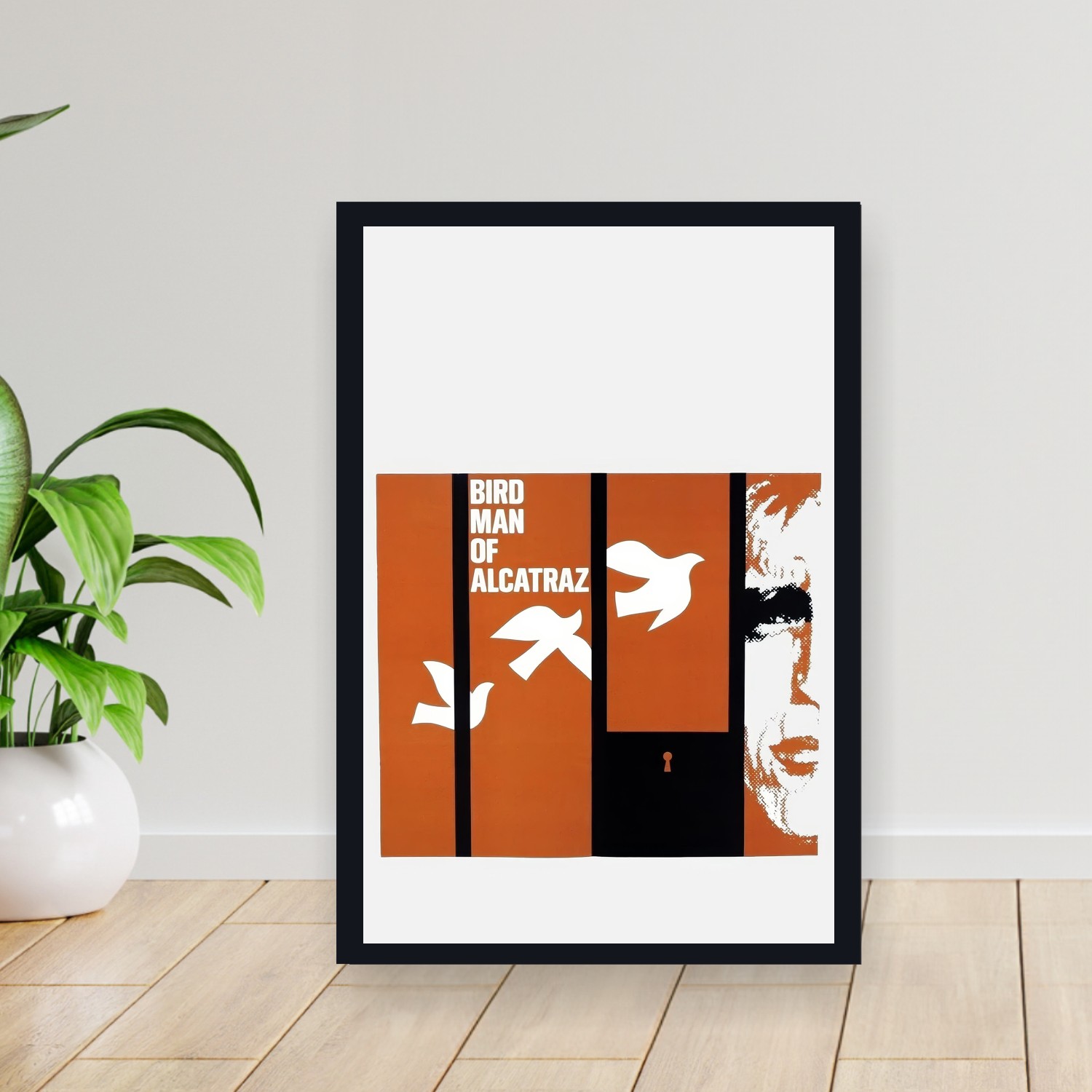 Cuadro 30x40cm Pelicula - Birdman of Alcatraz (1962)