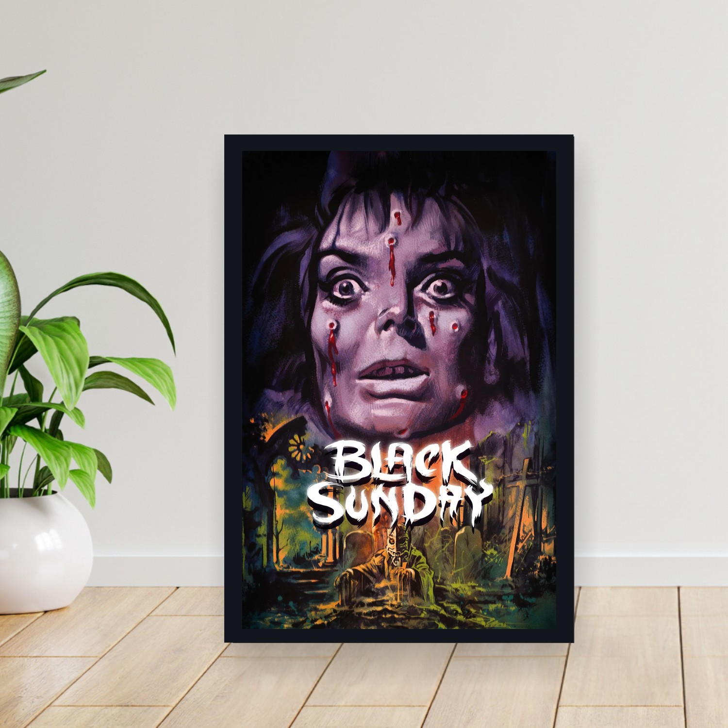 Cuadro 30x40cm Pelicula - Black Sunday (1960)