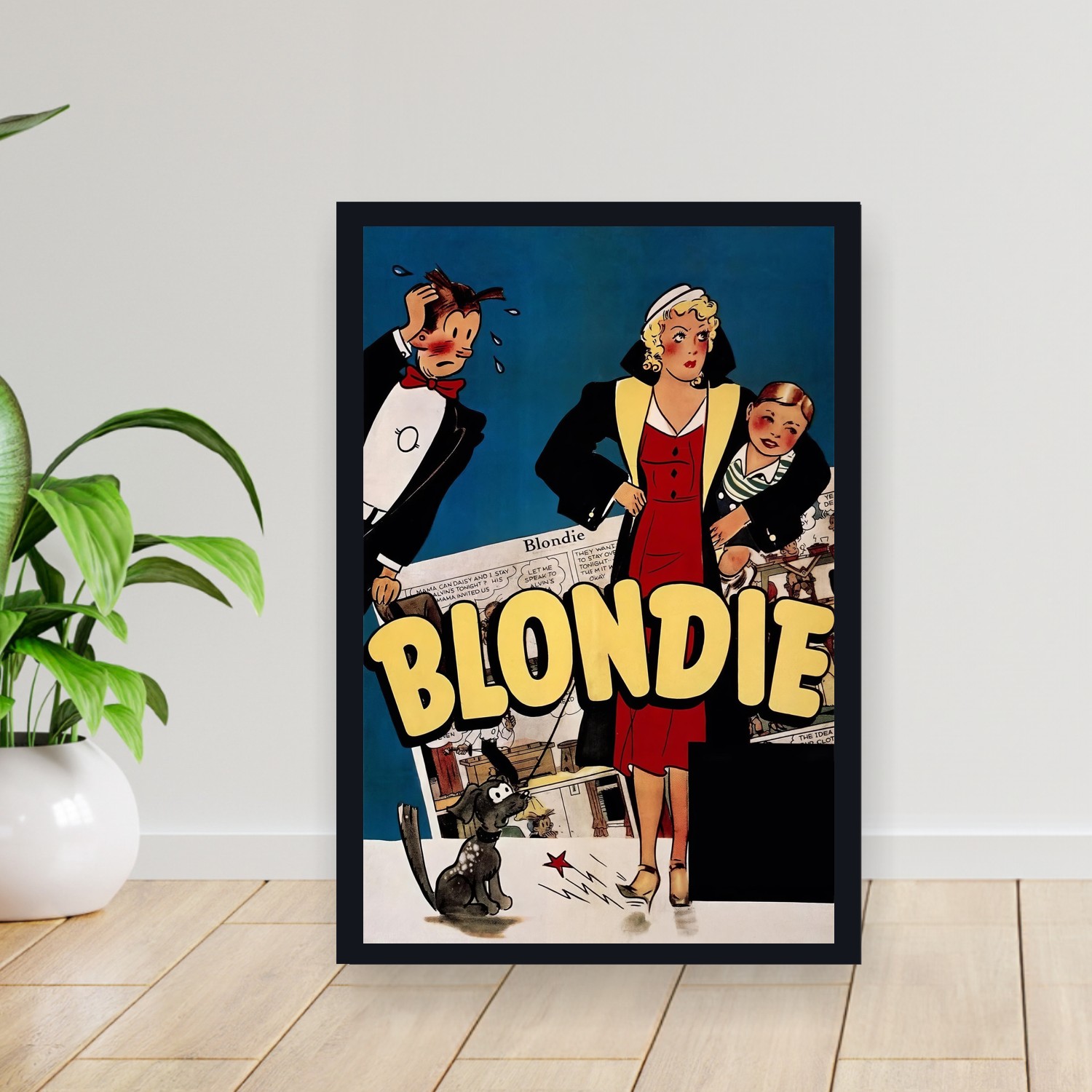Cuadro 30x40cm Pelicula - Blondie (1938)