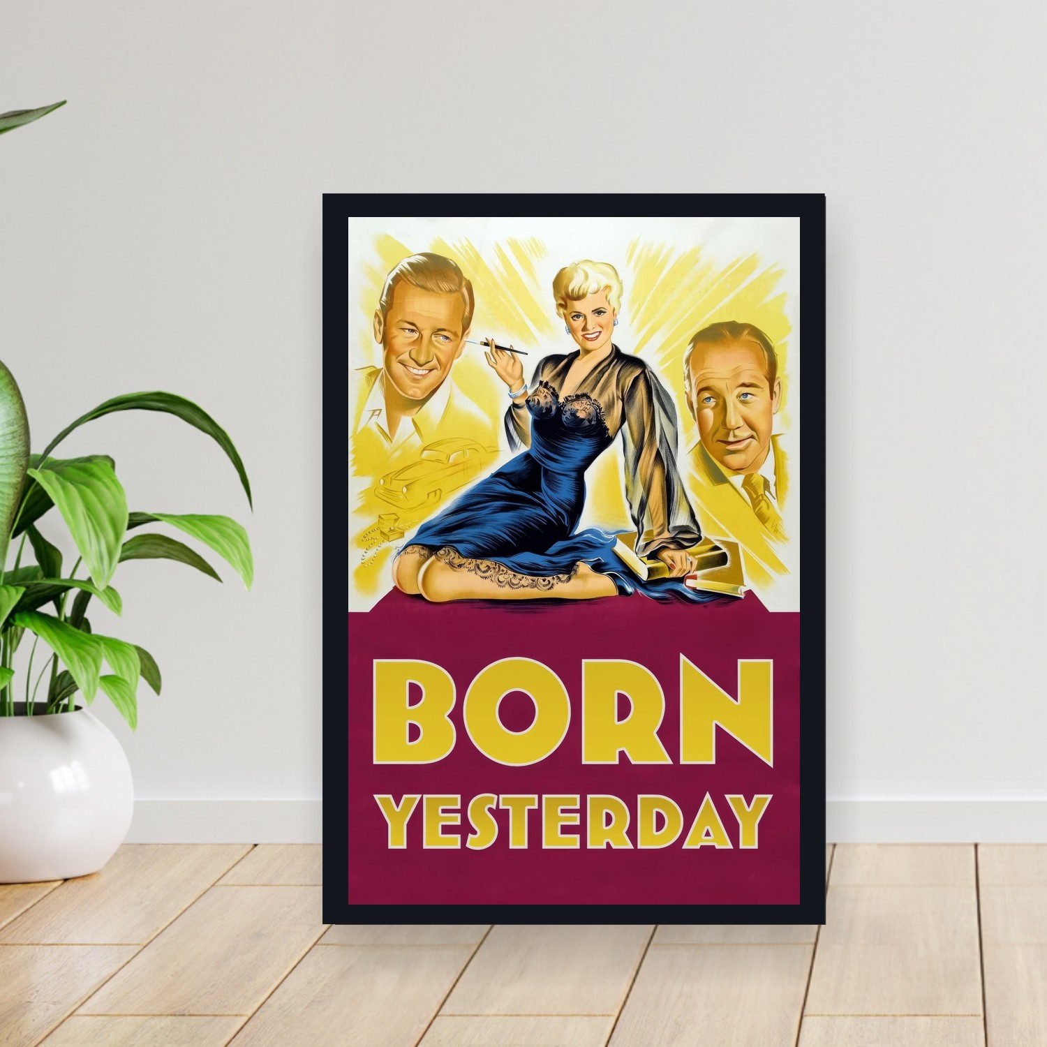 Cuadro 30x40cm Pelicula - Born Yesterday (1950)