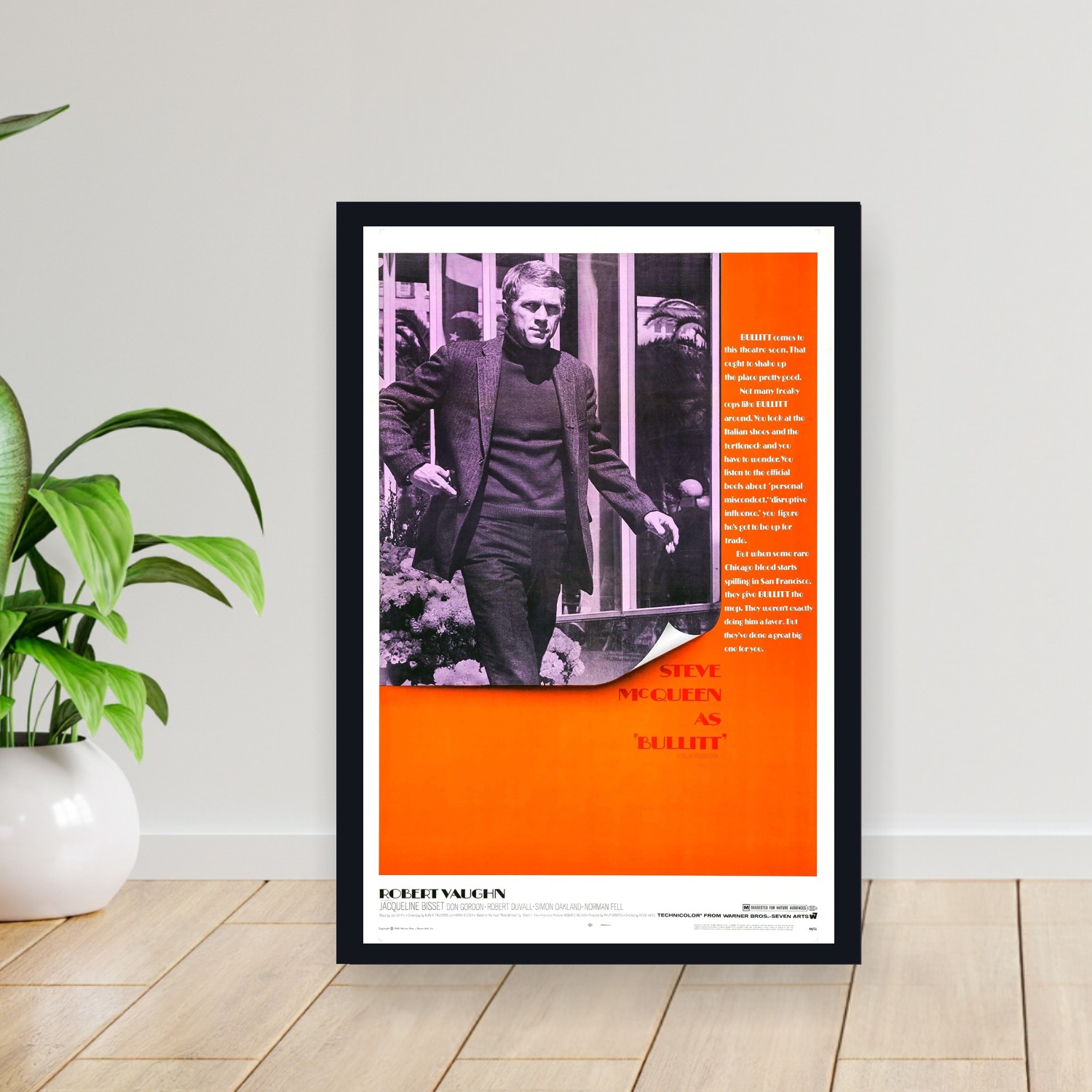 Cuadro 30x40cm Pelicula - Bullitt (1968) 2