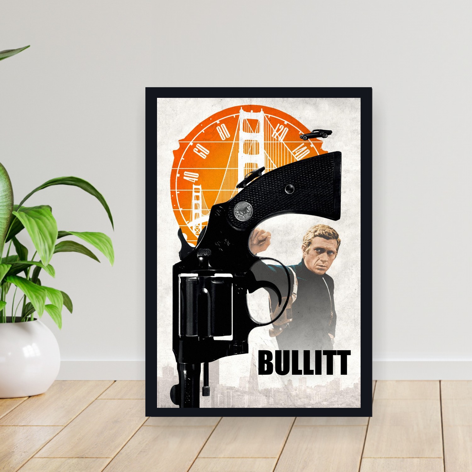 Cuadro 30x40cm Pelicula - Bullitt (1968) 4