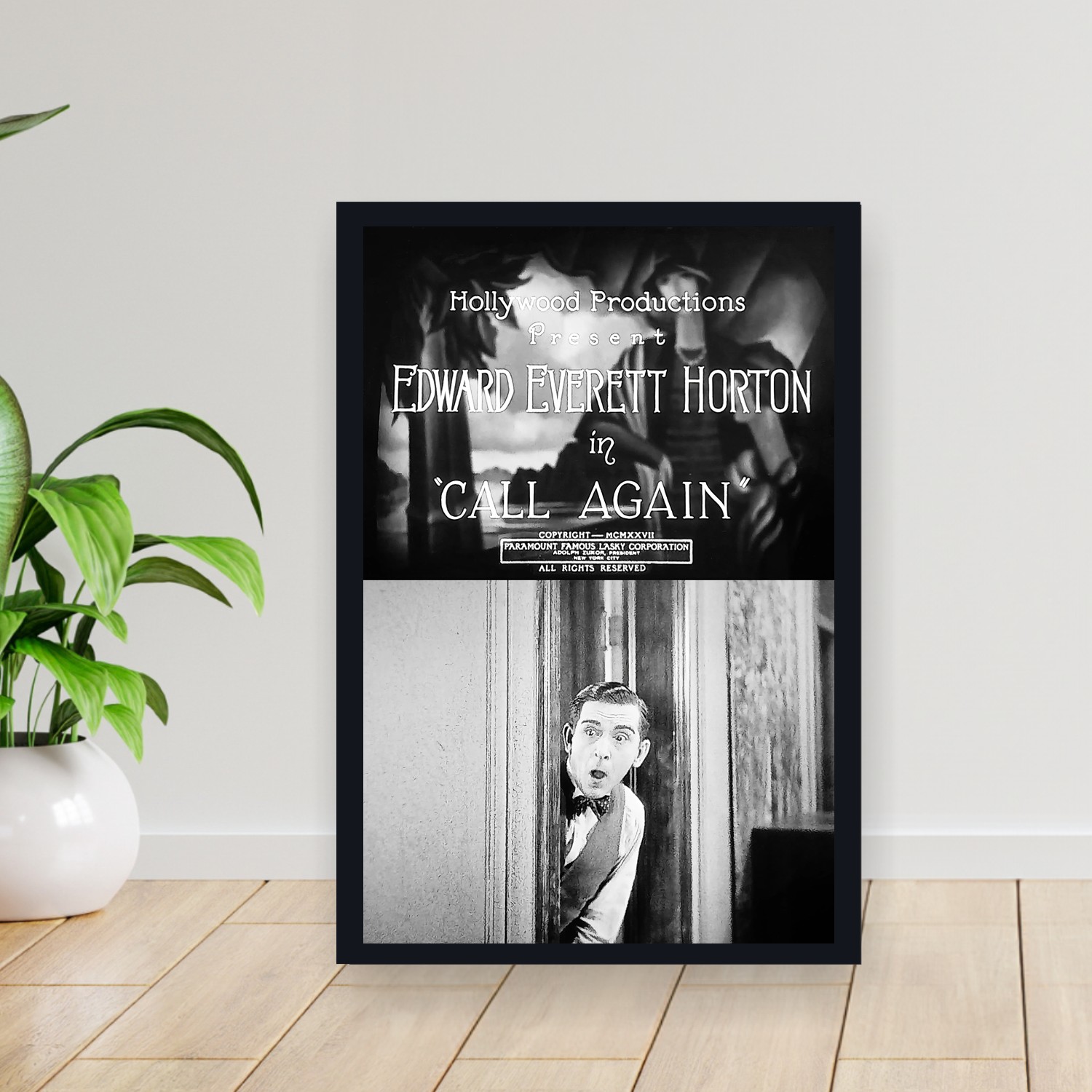 Cuadro 30x40cm Pelicula - Call Again (1928)
