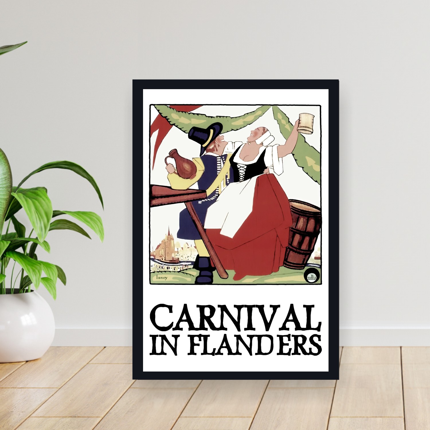 Cuadro 30x40cm Pelicula - Carnival in Flanders (1935)