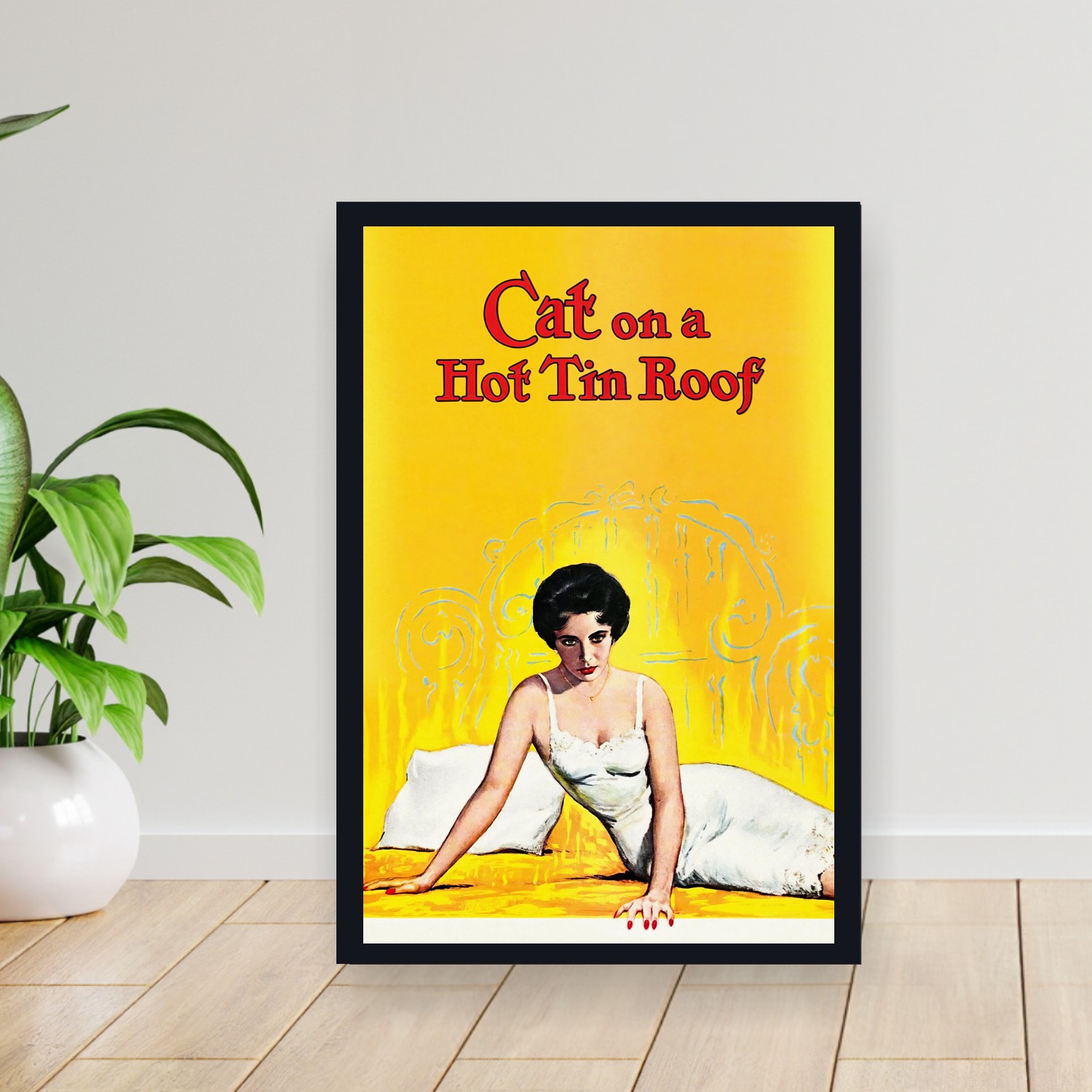 Cuadro 30x40cm Pelicula - Cat on a Hot Tin Roof (1958)