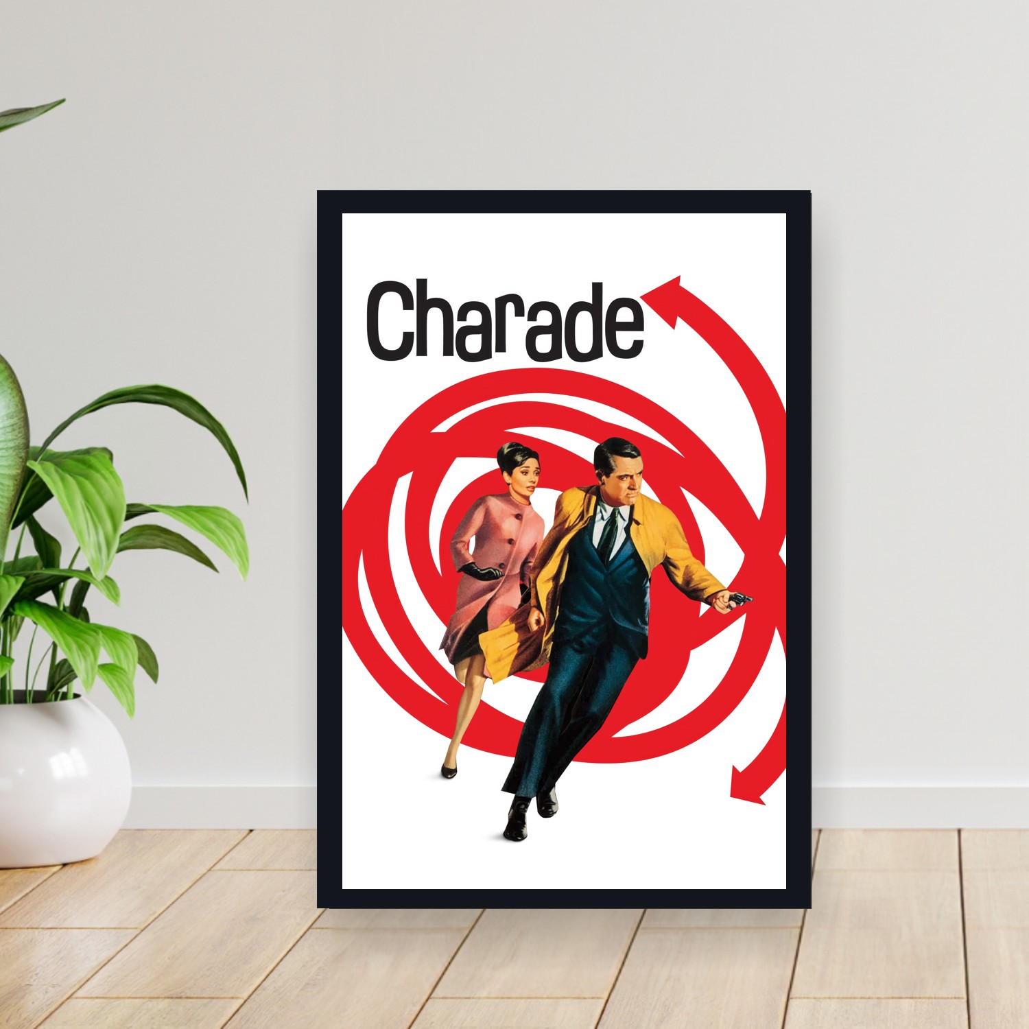 Cuadro 30x40cm Pelicula - Charade (1963)