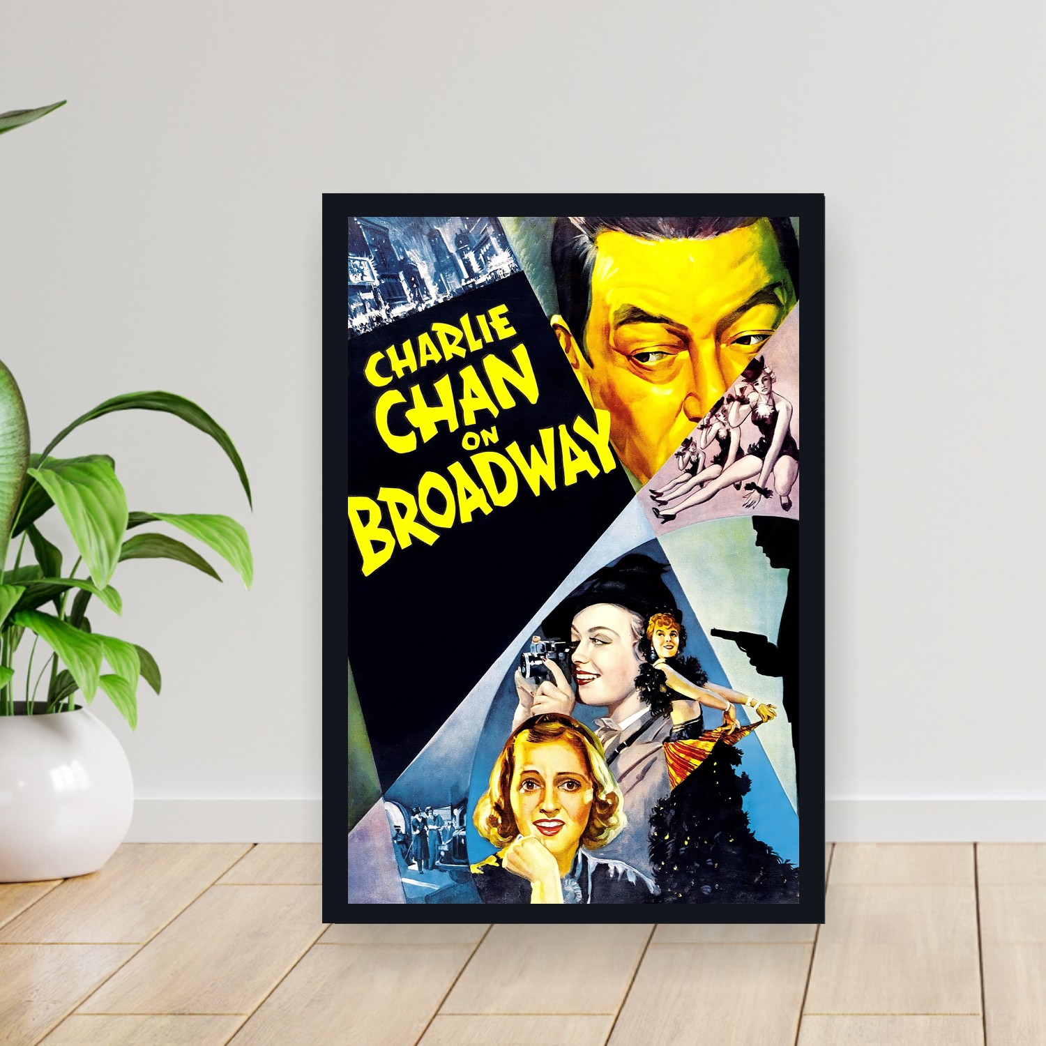 Cuadro 30x40cm Pelicula - Charlie Chan on Broadway (1937)
