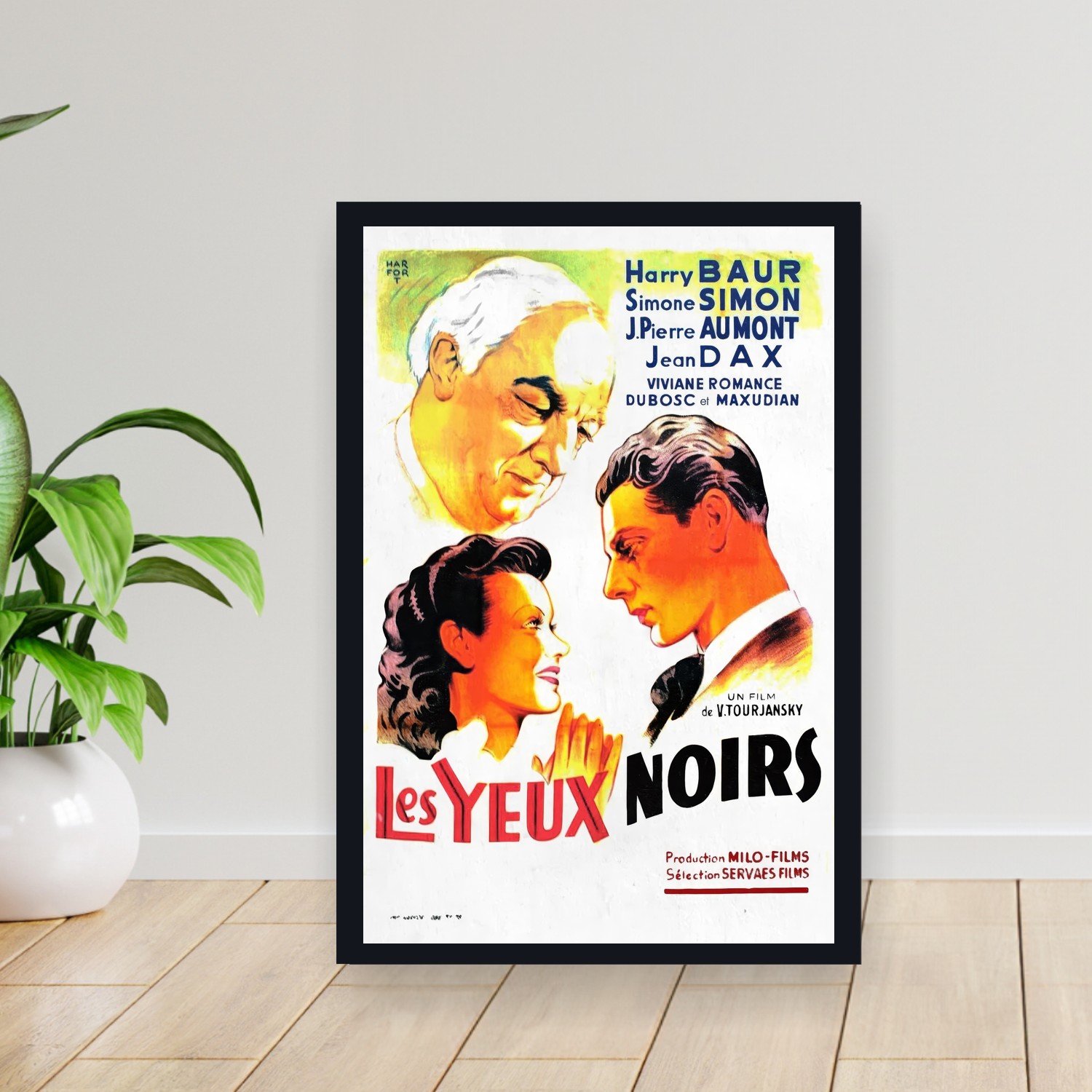 Cuadro 30x40cm Pelicula - Dark Eyes (1935)