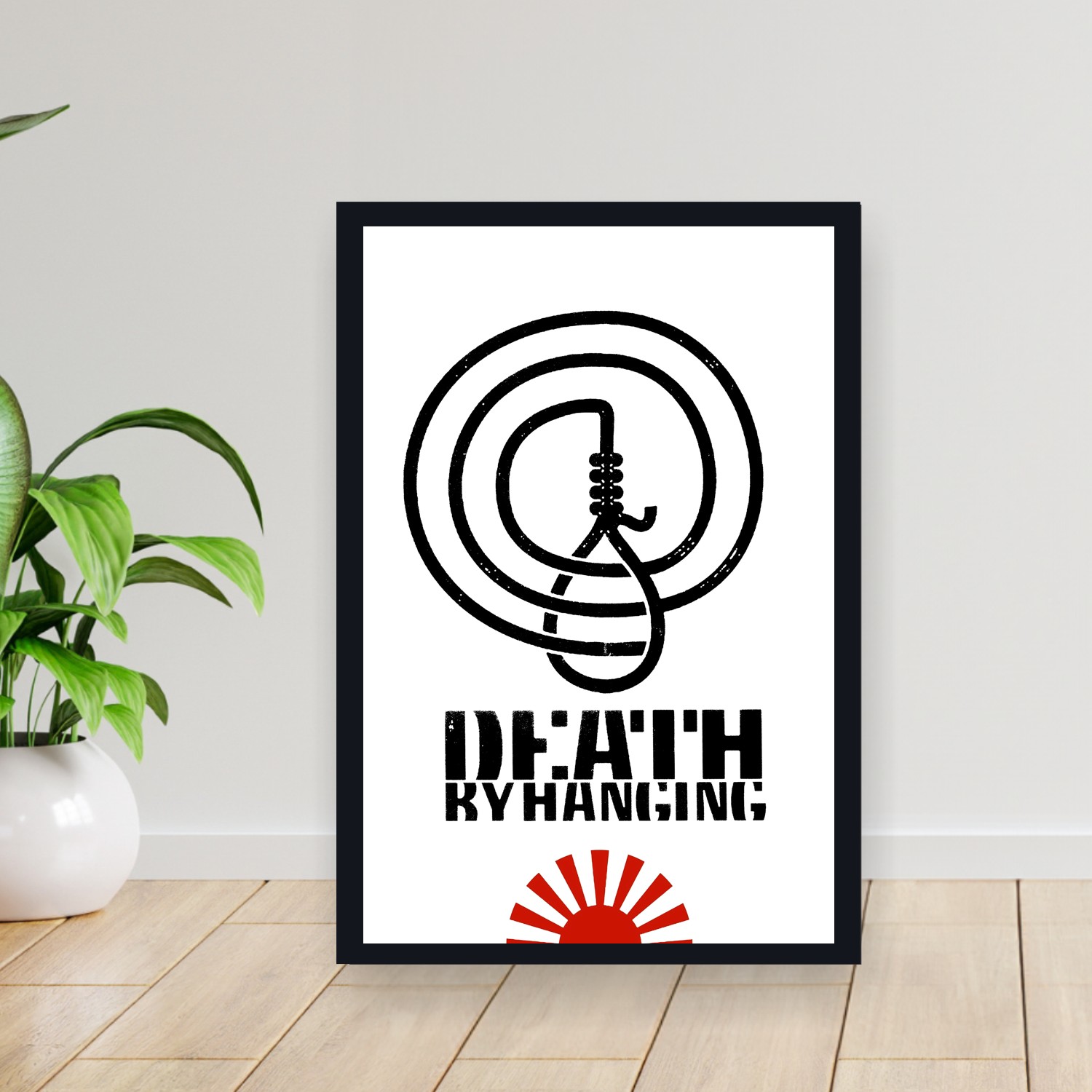 Cuadro 30x40cm Pelicula - Death by Hanging (1968)