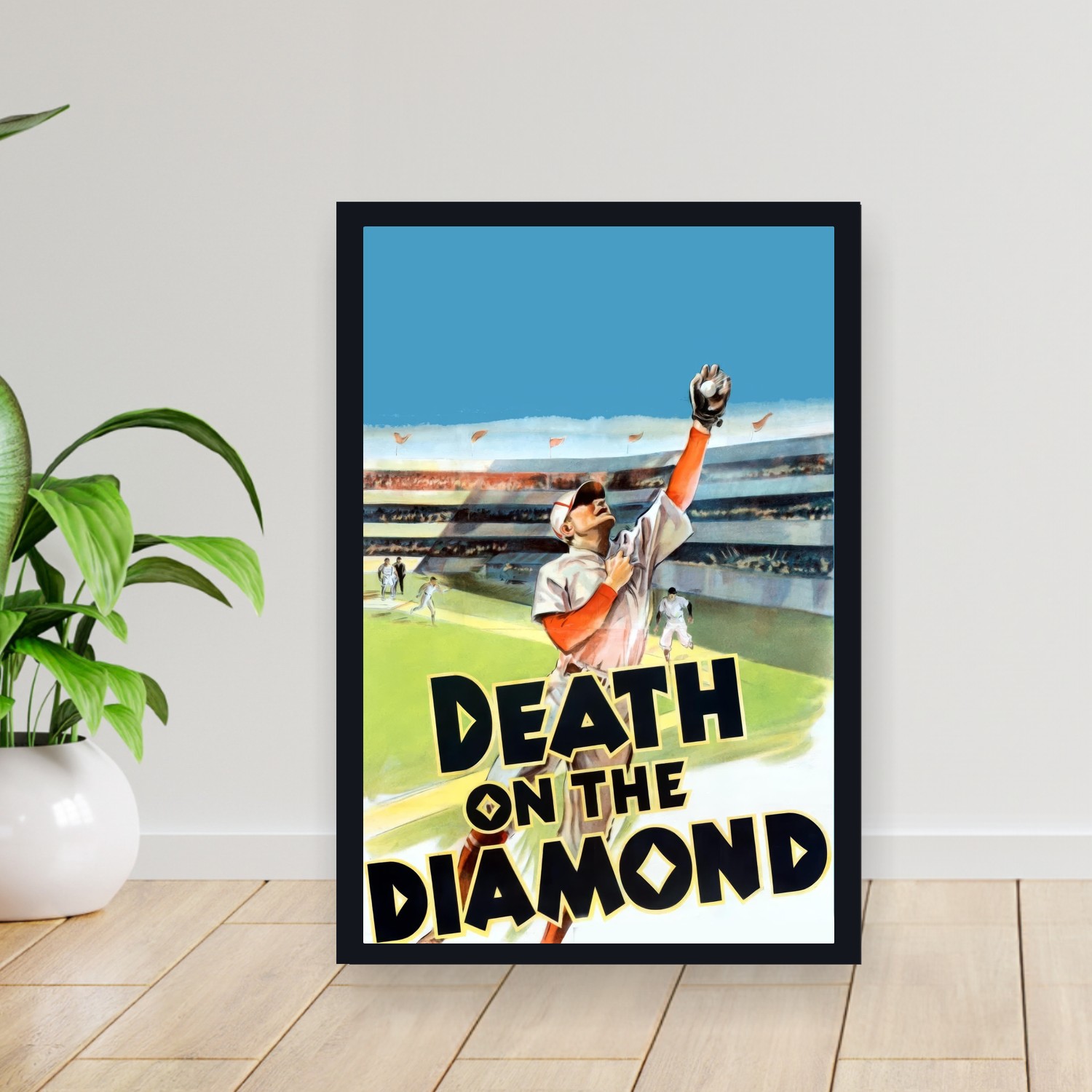 Cuadro 30x40cm Pelicula - Death on the Diamond (1934)