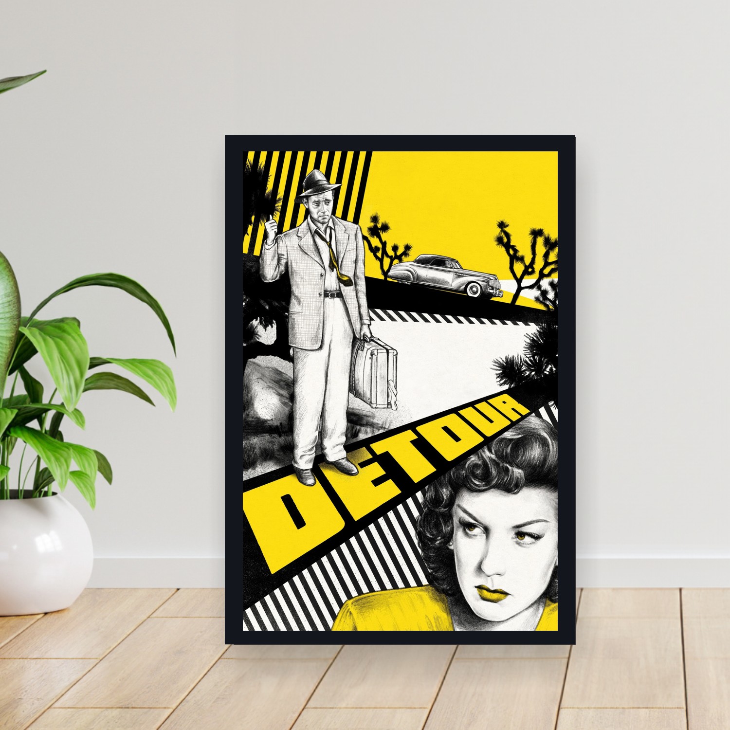 Cuadro 30x40cm Pelicula - Detour (1945)