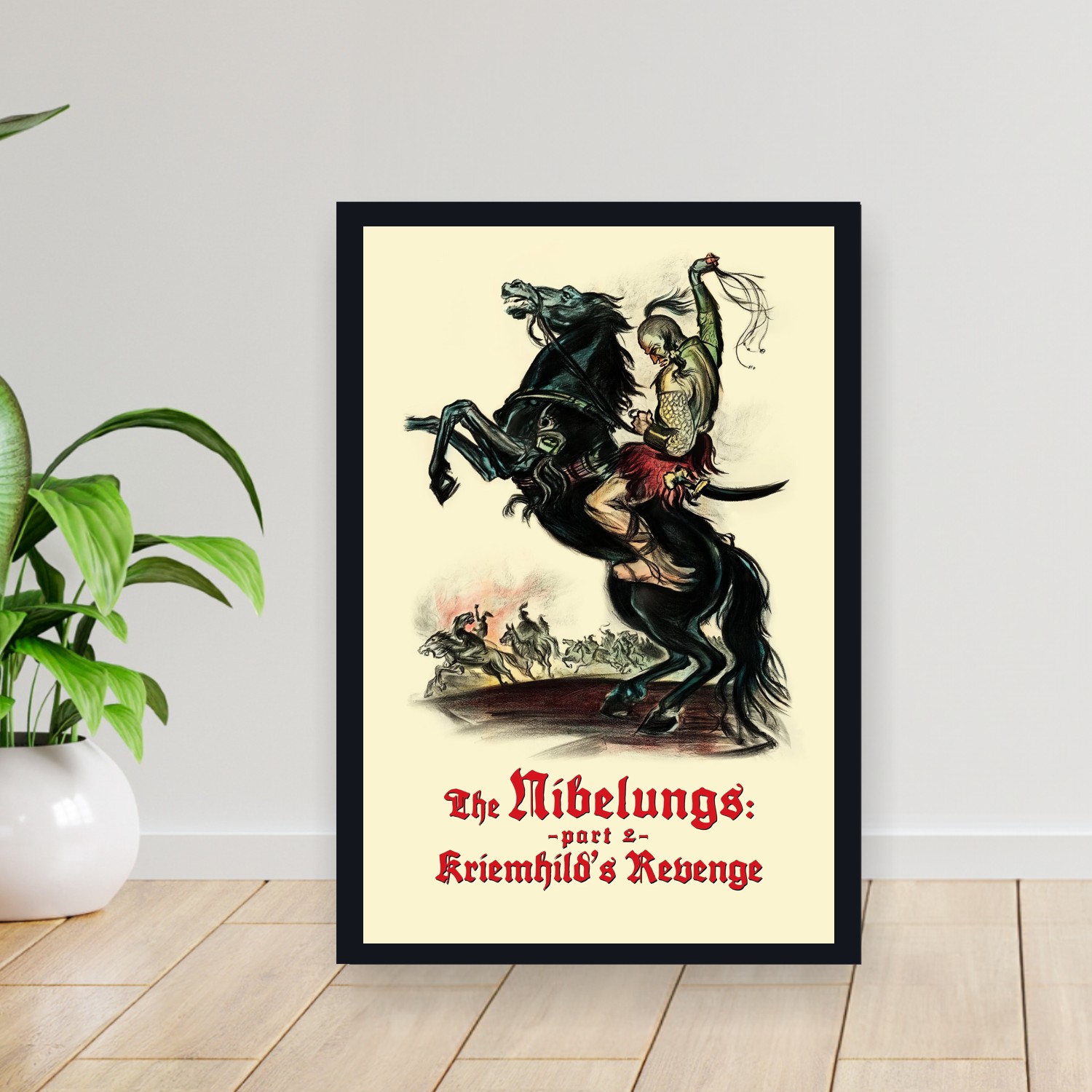 Cuadro 30x40cm Pelicula - Die Nibelungen Kriemhild_s Revenge (1924)