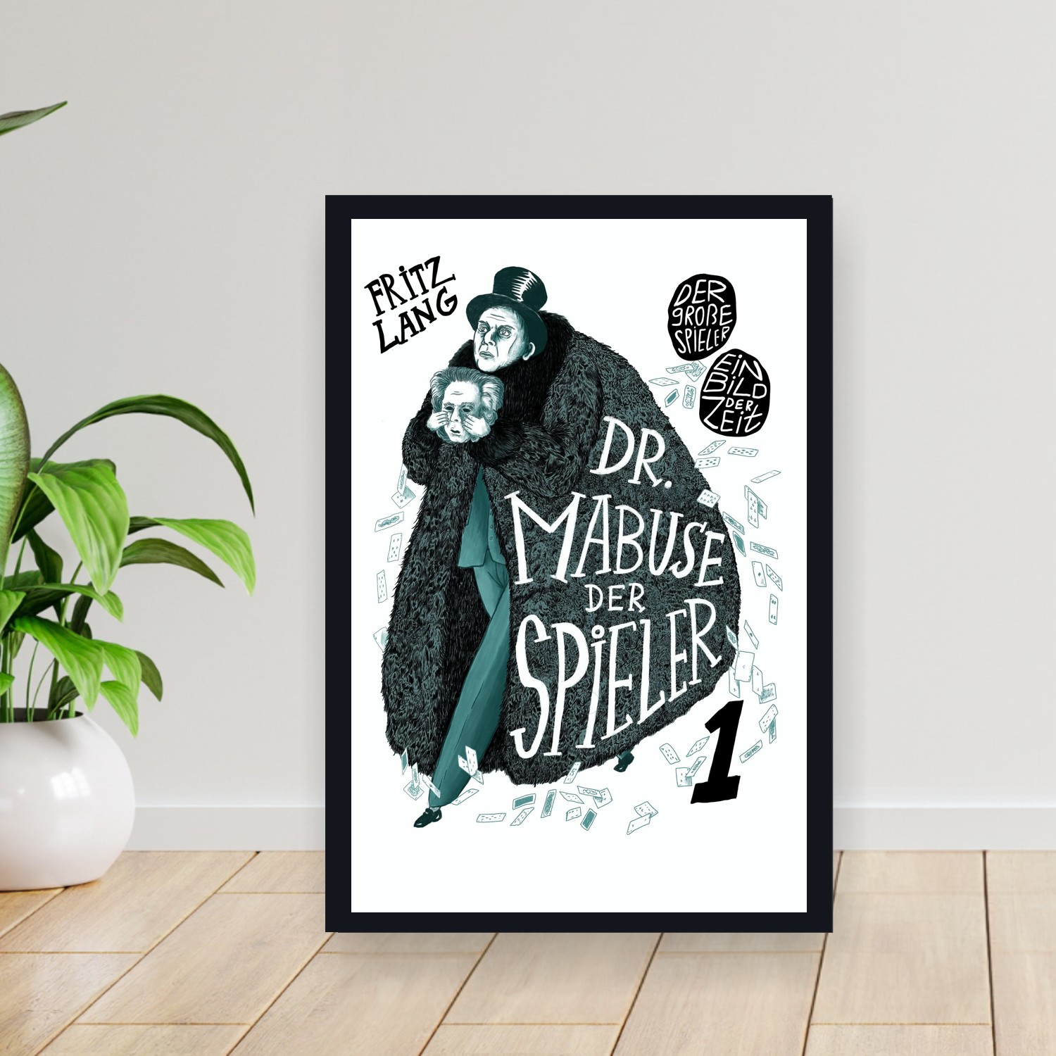 Cuadro 30x40cm Pelicula - Dr. Mabuse_ the Gambler Part 1 The Great Gambler