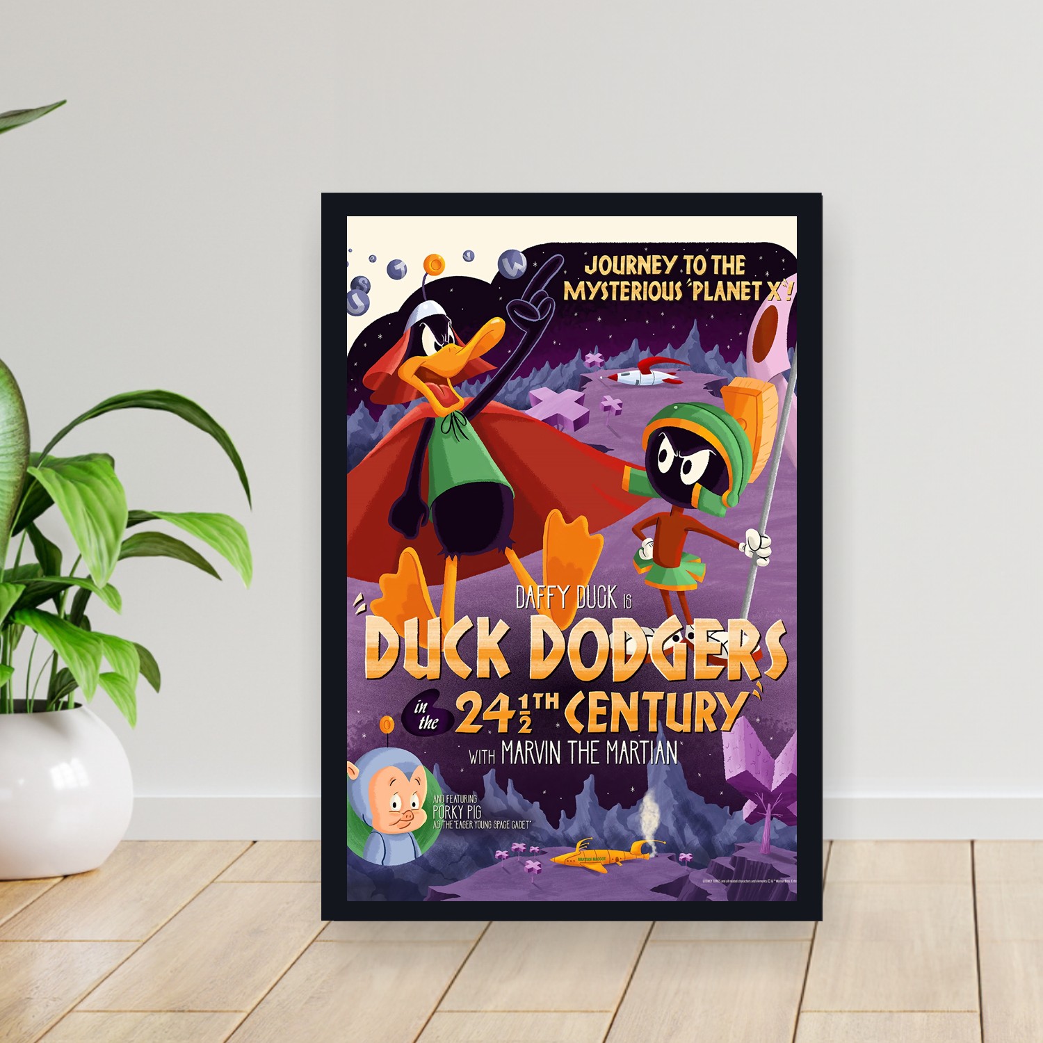 Cuadro 30x40cm Pelicula - Duck Dodgers in the 24h Century (1953)