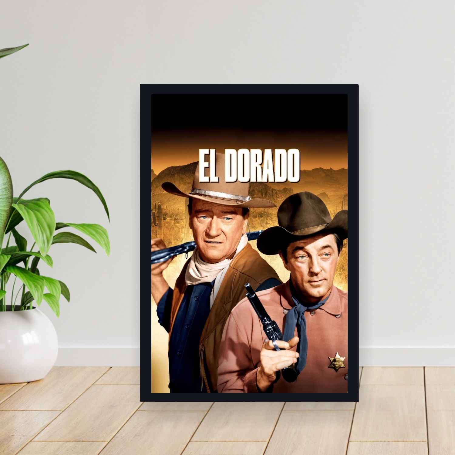 Cuadro 30x40cm Pelicula - El Dorado (1966)