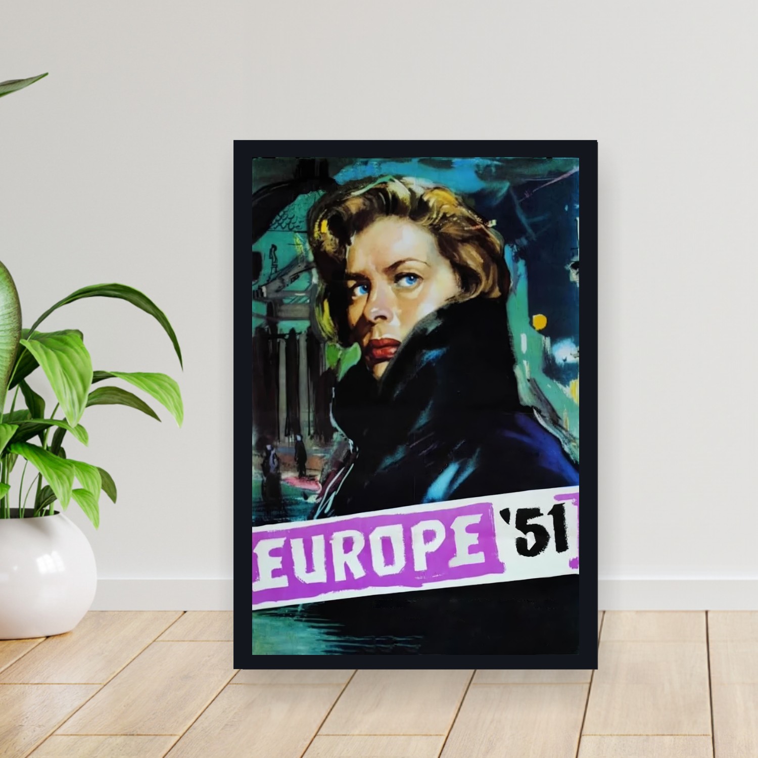 Cuadro 30x40cm Pelicula - Europe _51 (1952)