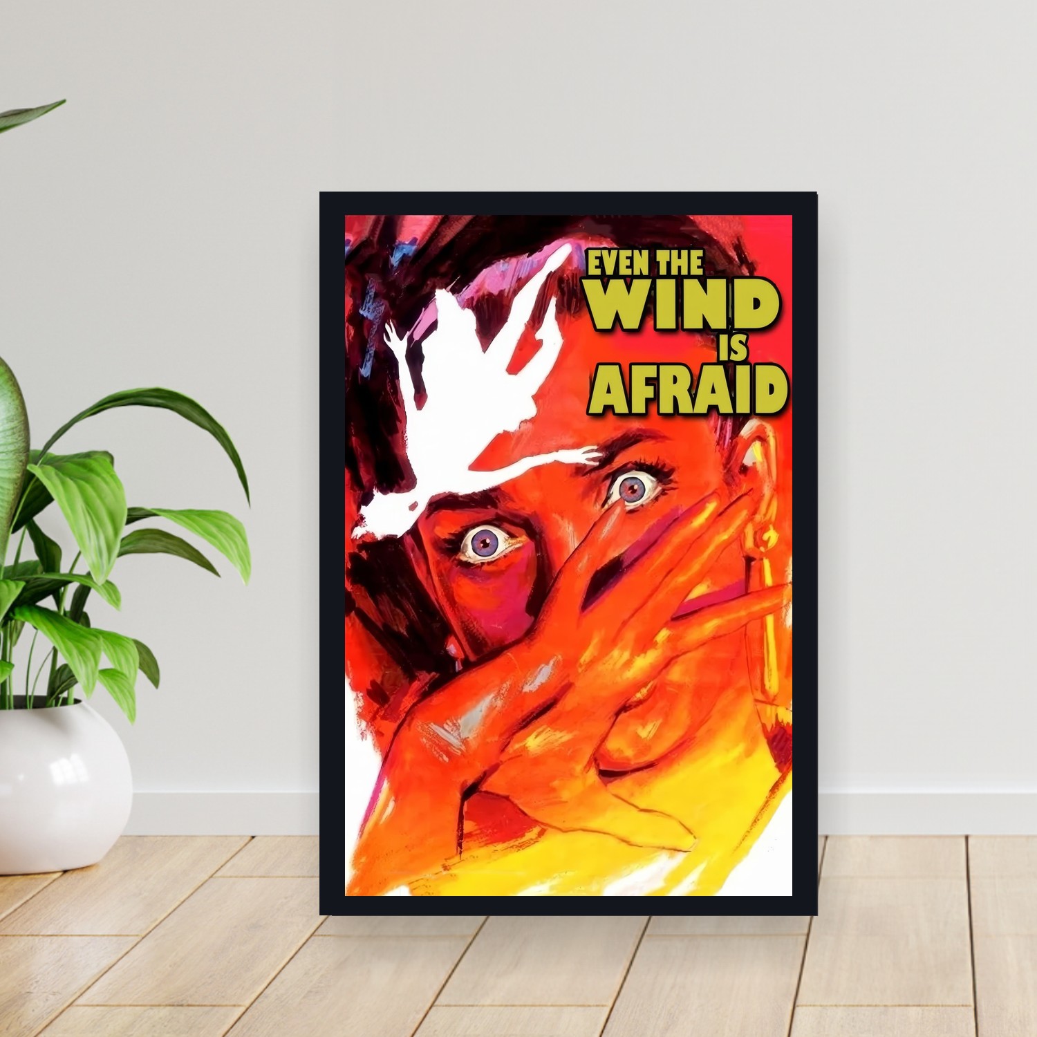 Cuadro 30x40cm Pelicula - Even the Wind Is Afraid (1968)