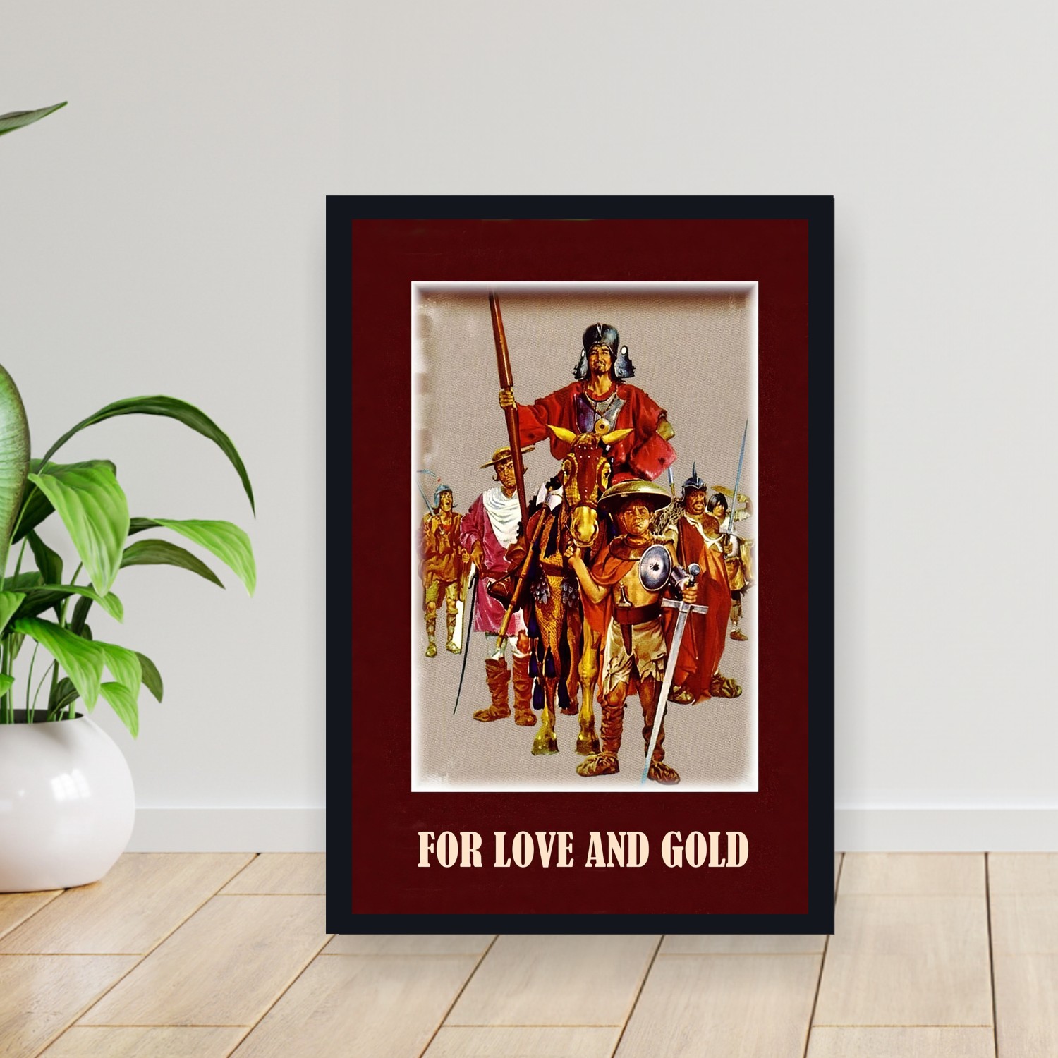 Cuadro 30x40cm Pelicula - For Love and Gold (1966)