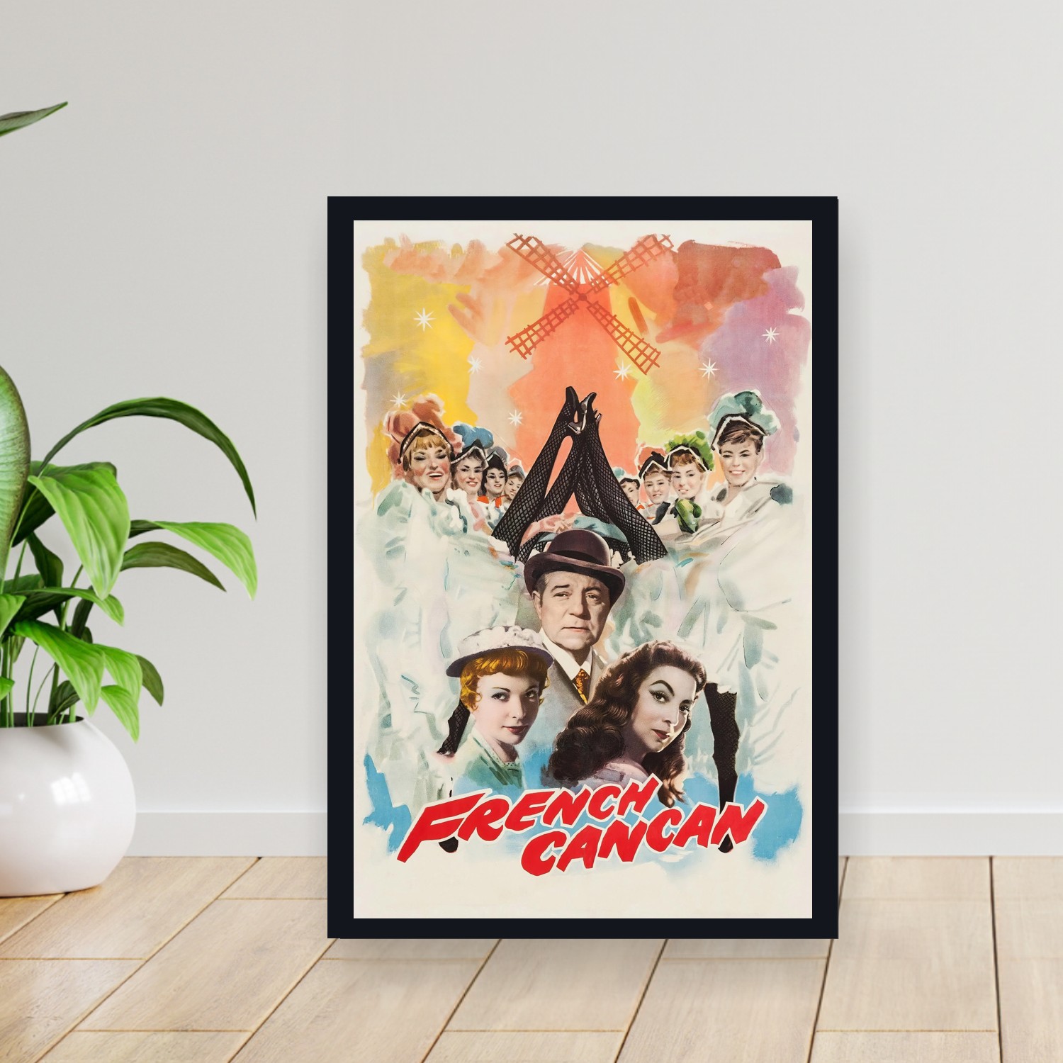 Cuadro 30x40cm Pelicula - French Cancan (1955)