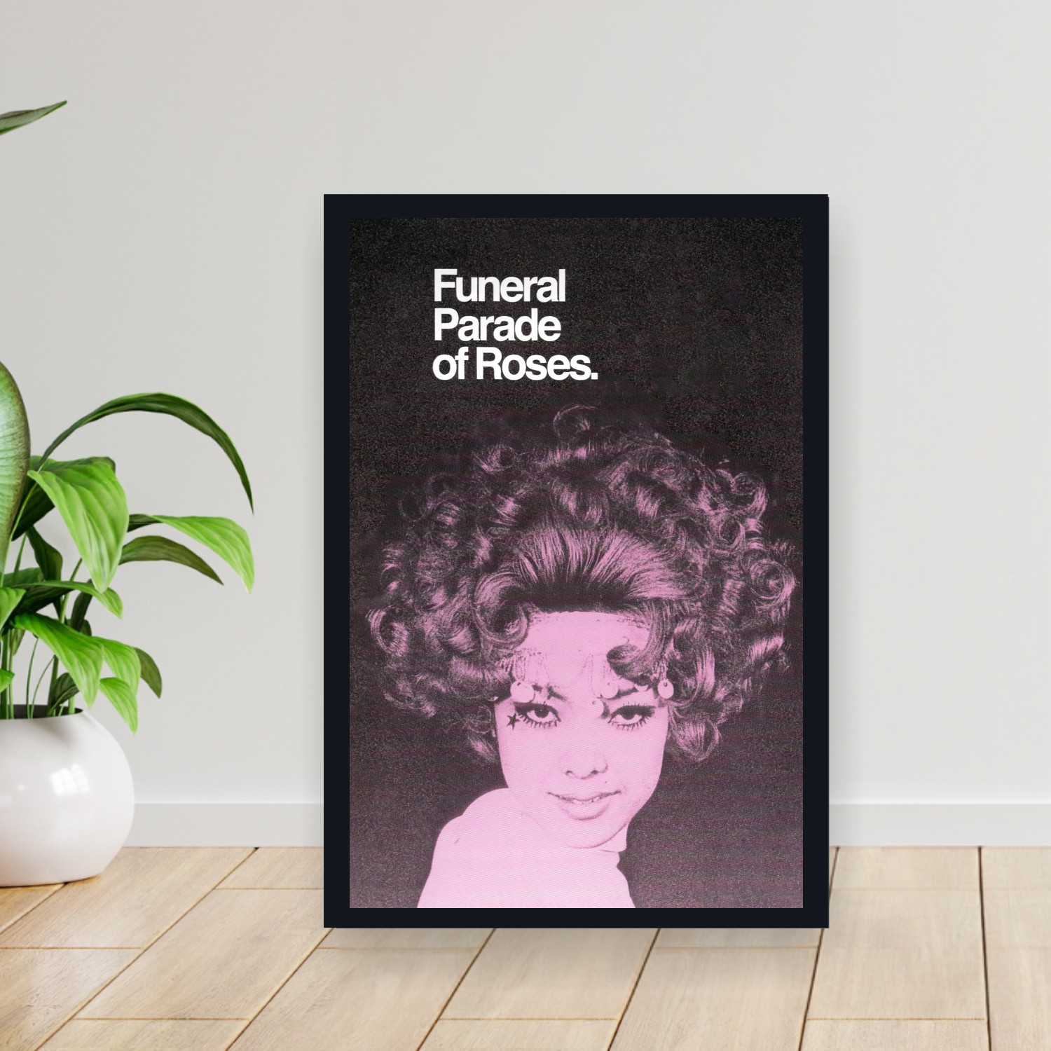 Cuadro 30x40cm Pelicula - Funeral Parade of Roses (1969)