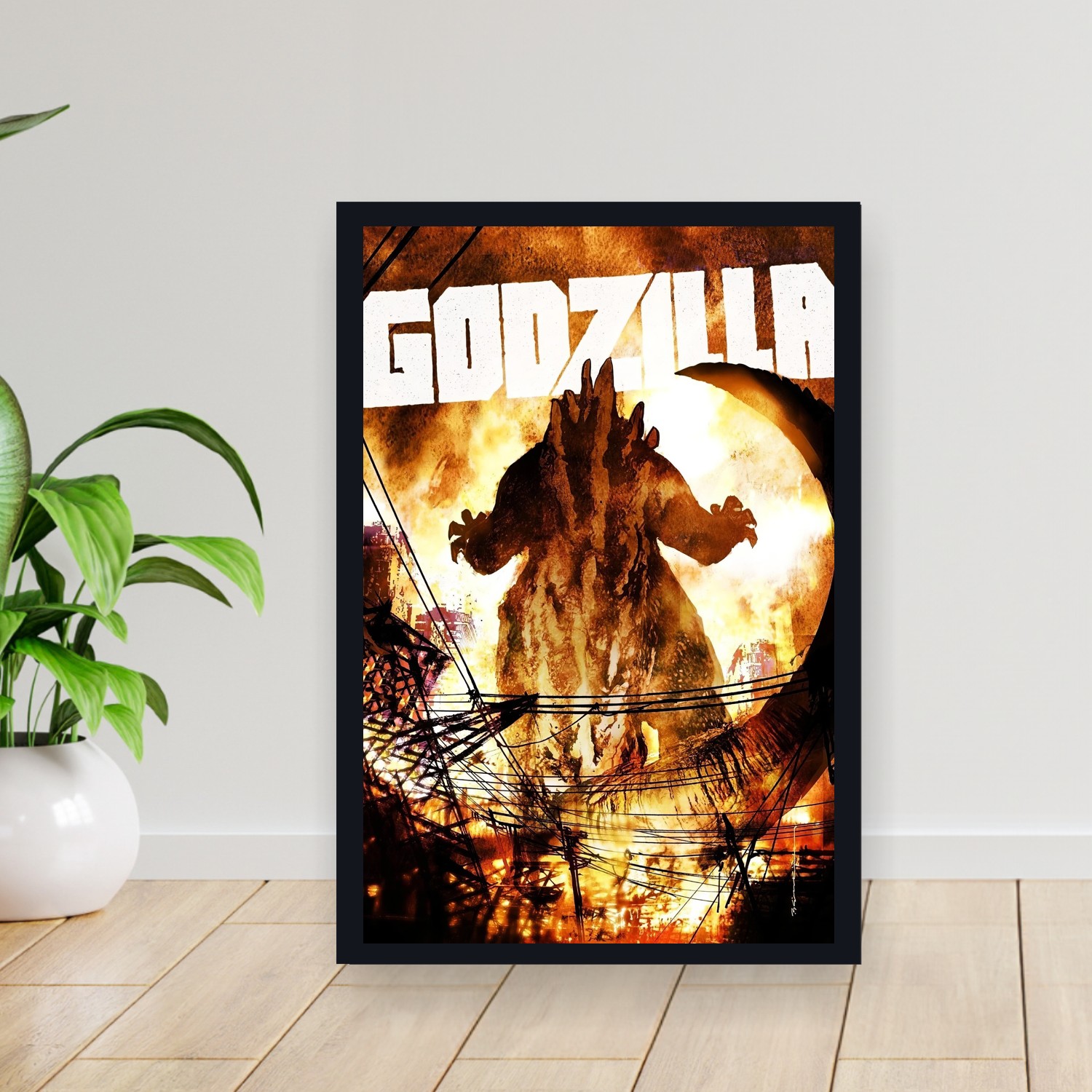 Cuadro 30x40cm Pelicula - Godzilla (1954)
