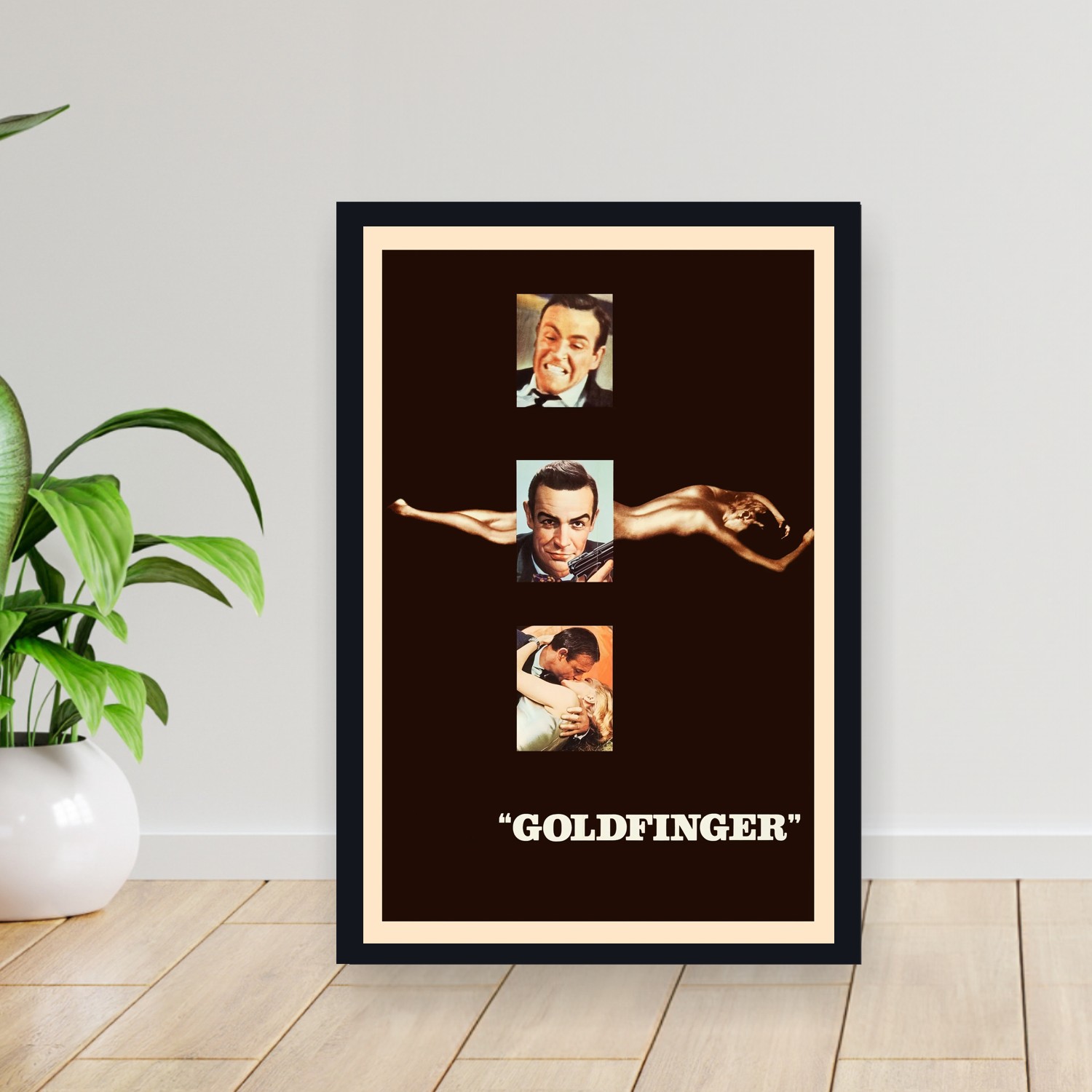 Cuadro 30x40cm Pelicula - Goldfinger (1964)