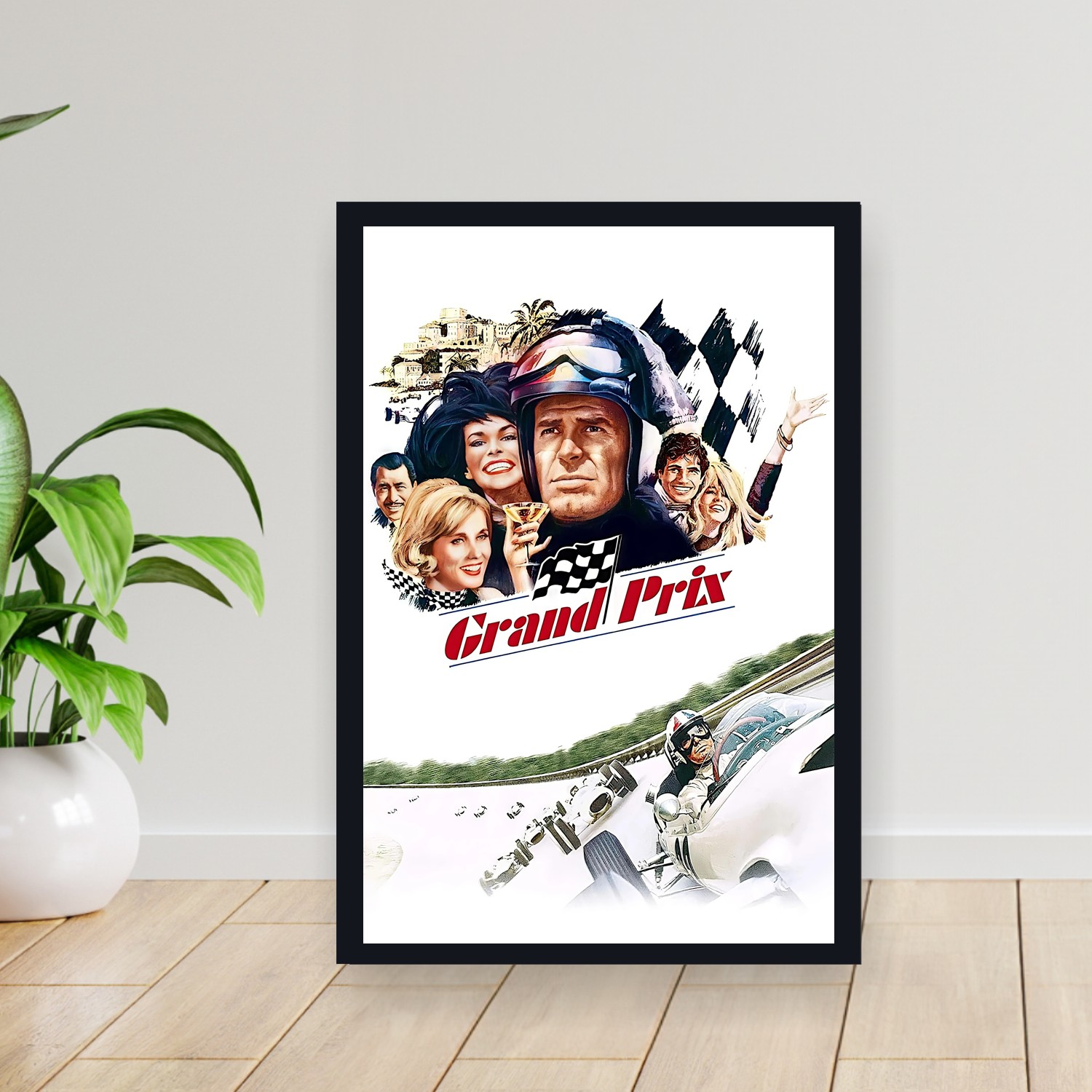 Cuadro 30x40cm Pelicula - Grand Prix (1966)