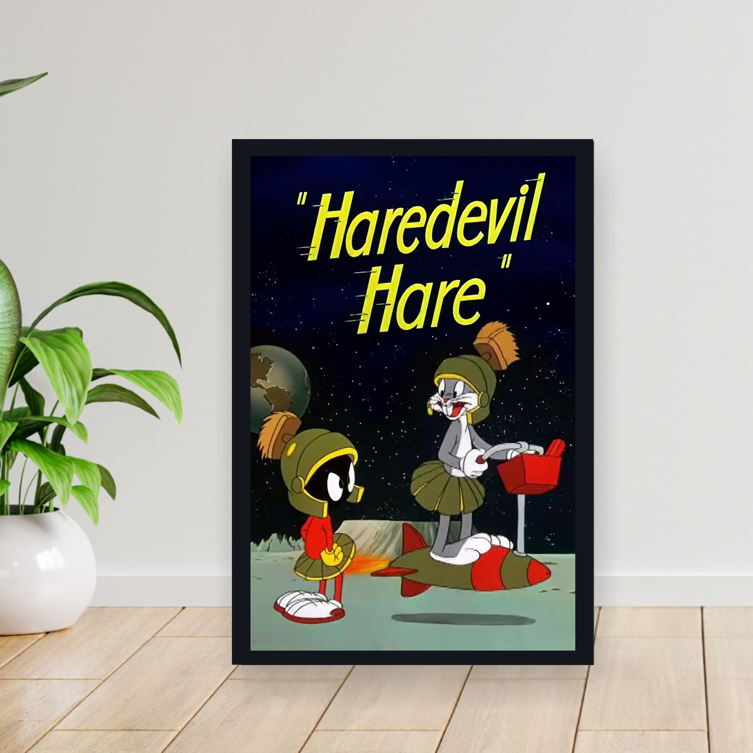Cuadro 30x40cm Pelicula - Haredevil Hare (1948)