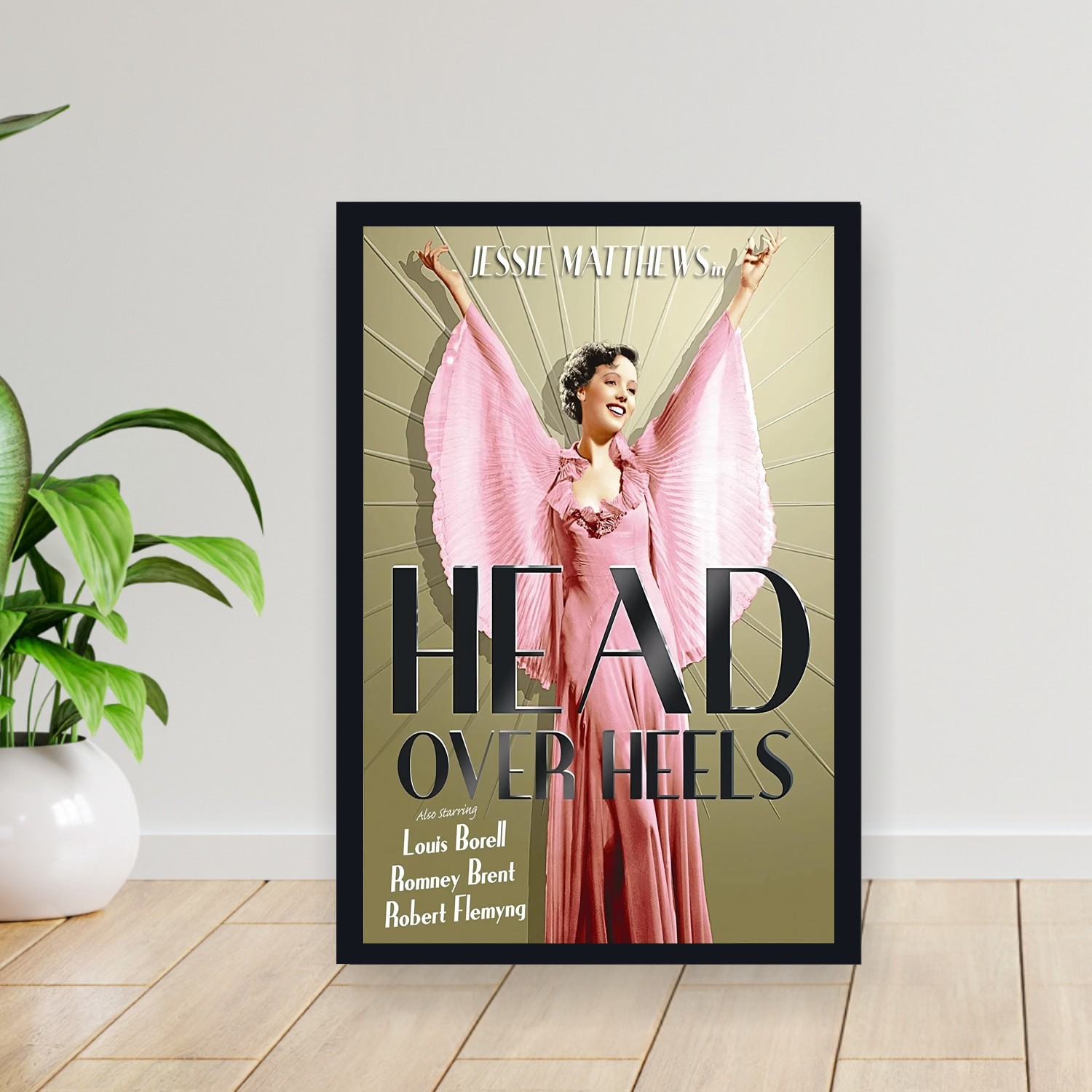 Cuadro 30x40cm Pelicula - Head Over Heels (1937)