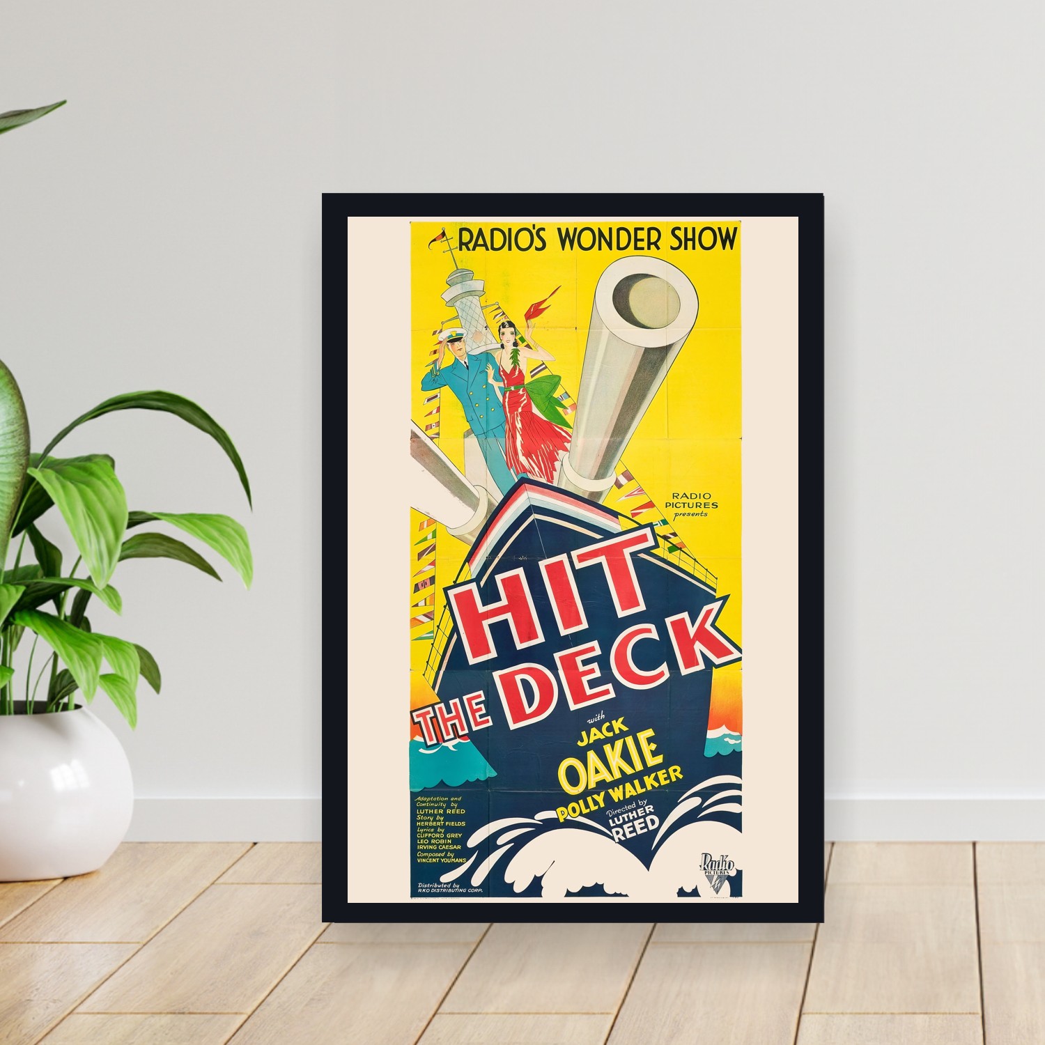 Cuadro 30x40cm Pelicula - Hit the Deck (1929)