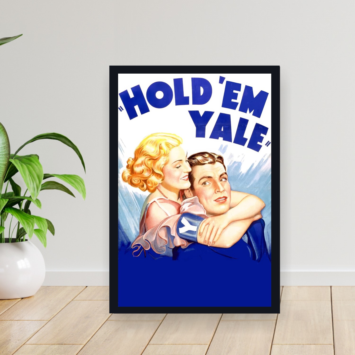 Cuadro 30x40cm Pelicula - Hold _Em Yale (1935)