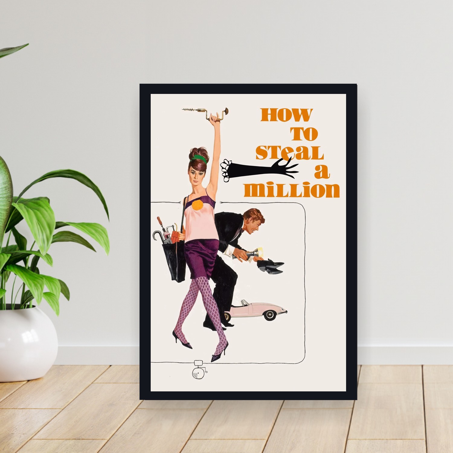 Cuadro 30x40cm Pelicula - How to Steal a Million (1966)