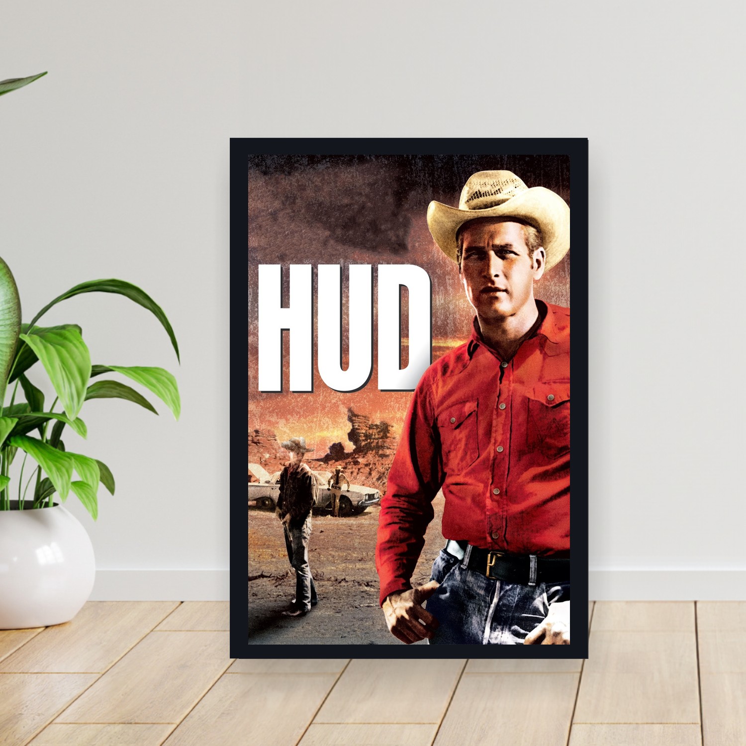 Cuadro 30x40cm Pelicula - Hud (1963)