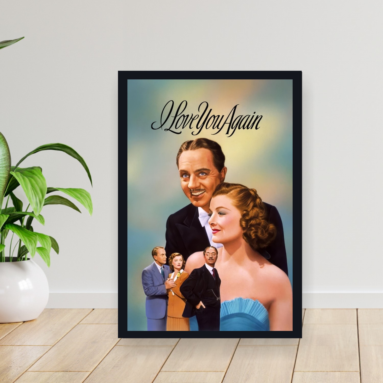 Cuadro 30x40cm Pelicula - I Love You Again (1940)