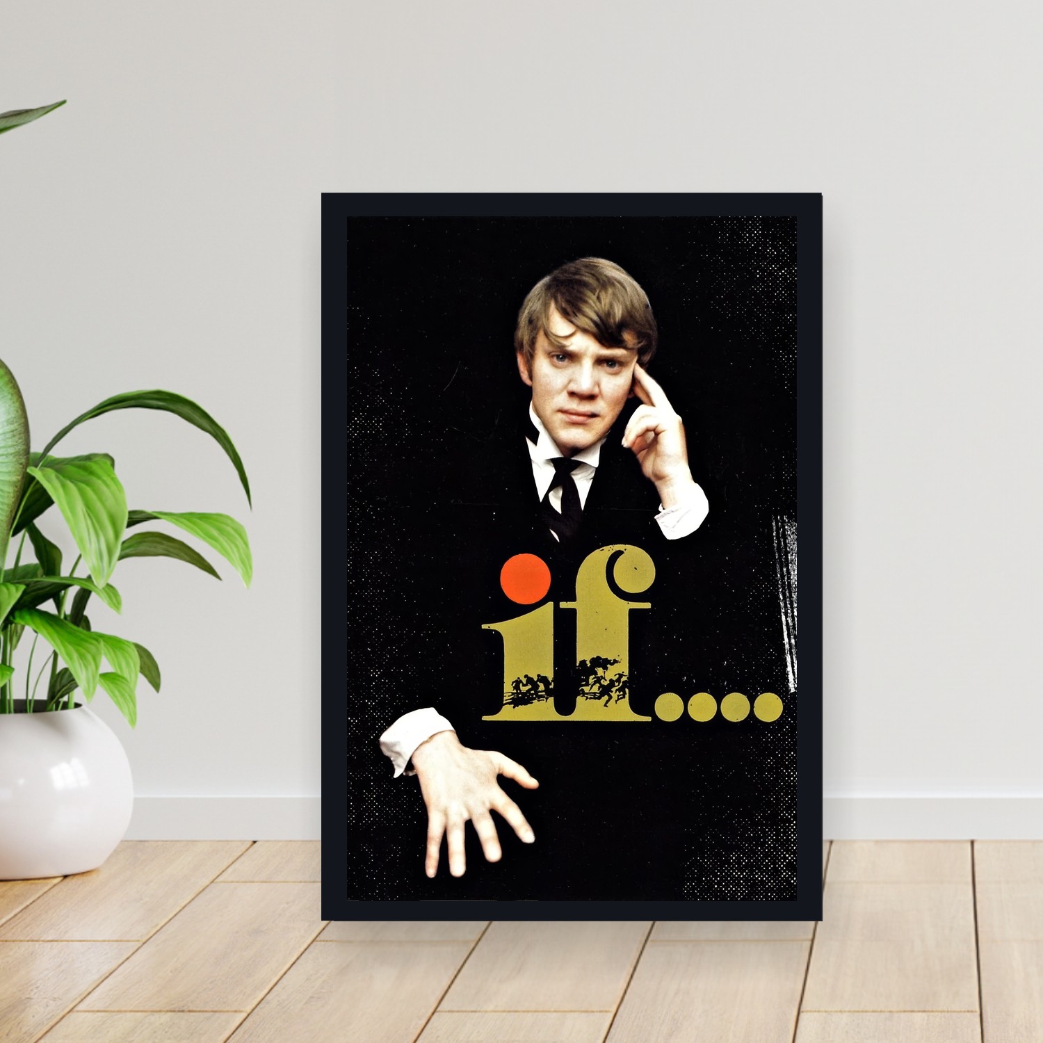 Cuadro 30x40cm Pelicula - if.... (1968)